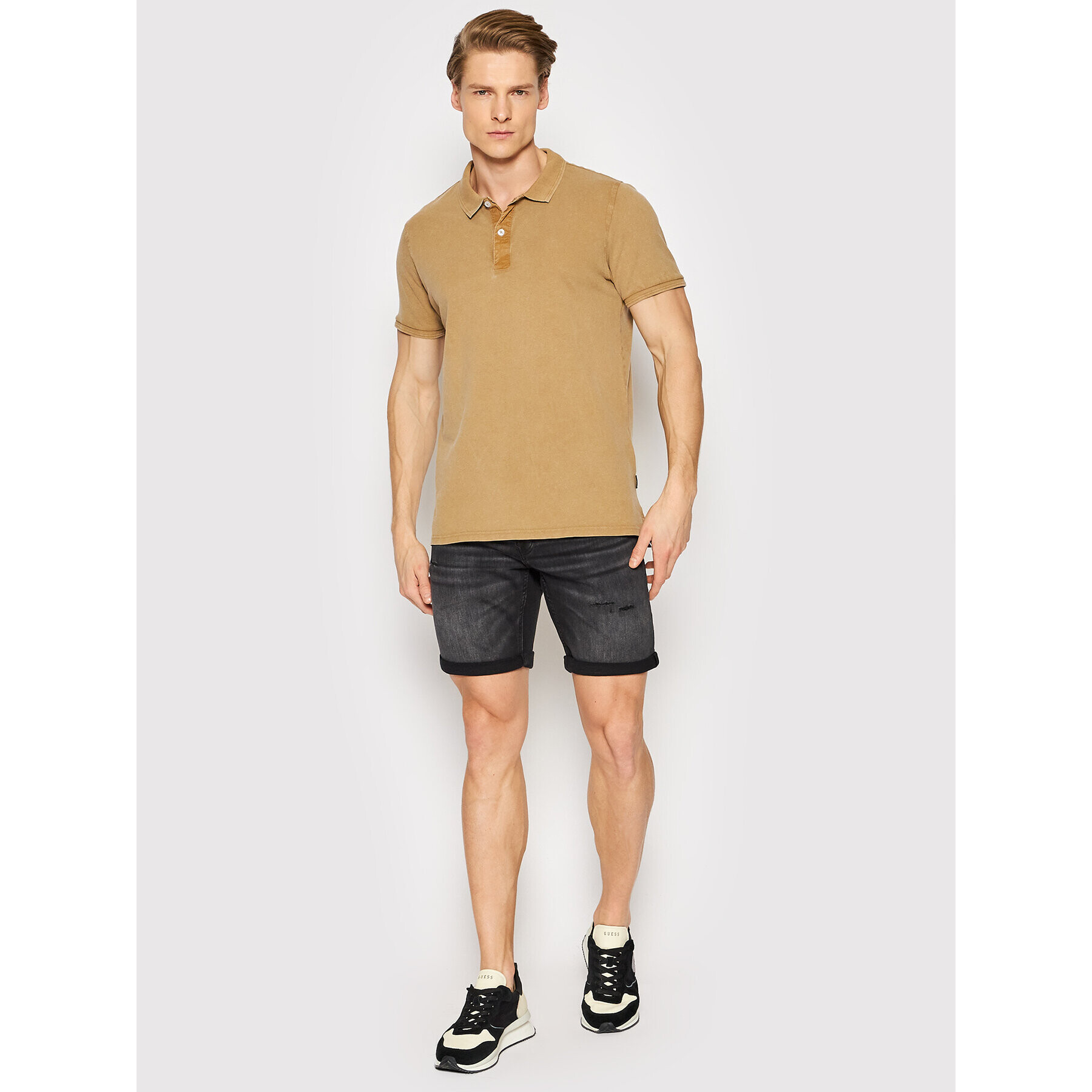 Jack&Jones Džínové šortky Rick Icon 12201639 Černá Regular Fit - Pepit.cz