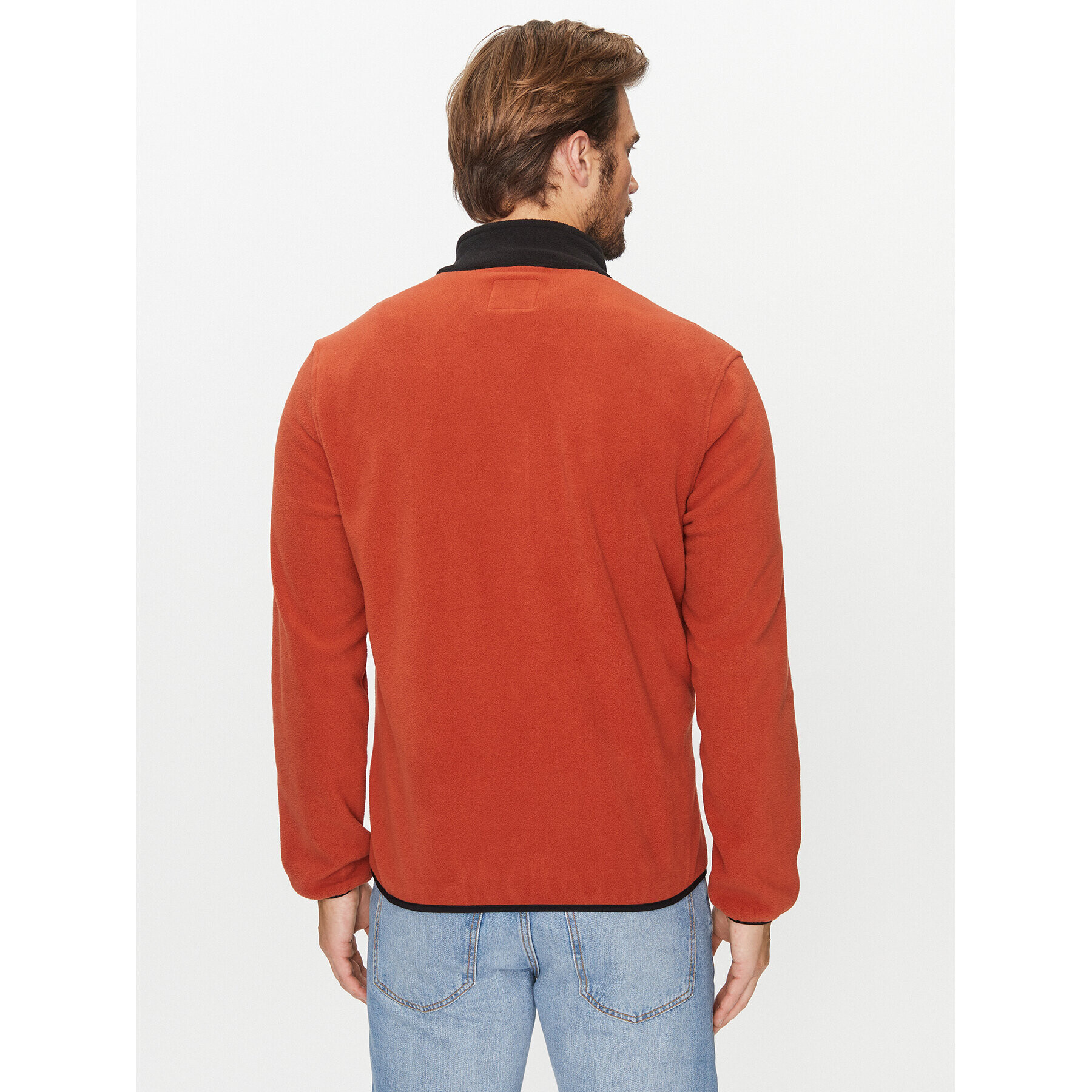 Jack&Jones Fleecová mikina 12244870 Oranžová Regular Fit - Pepit.cz