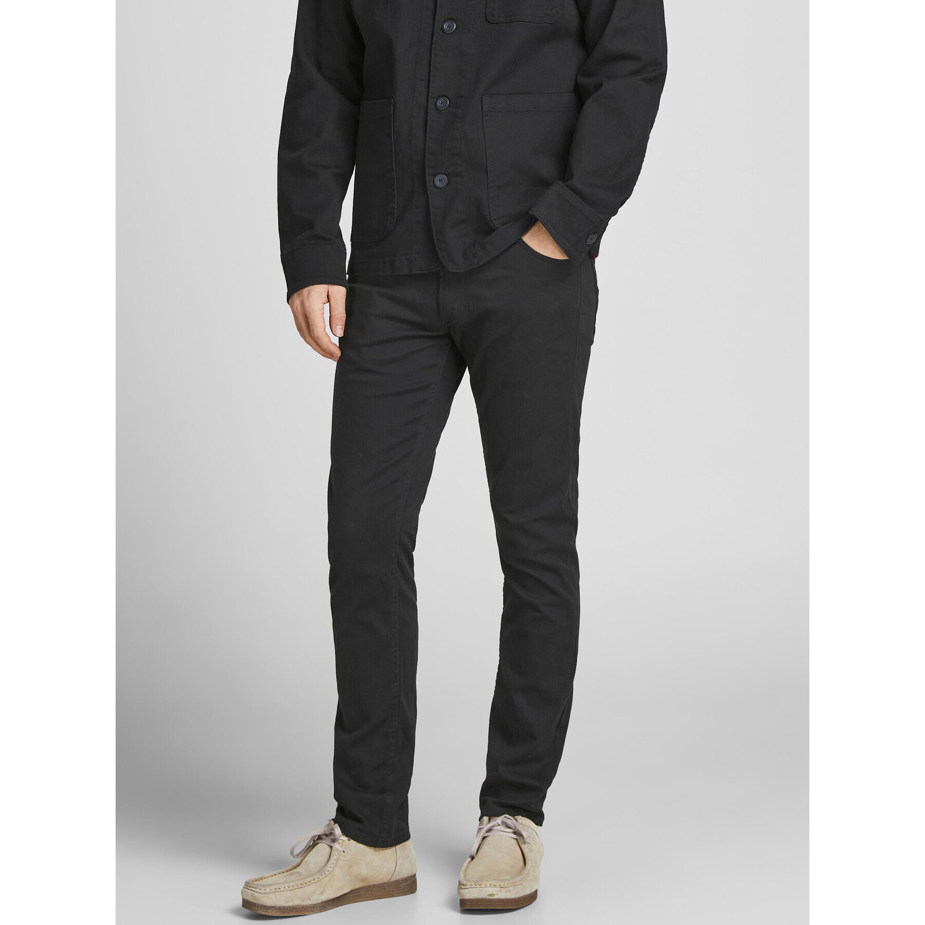 Jack&Jones Jeansy 12201530 Černá Slim Fit - Pepit.cz