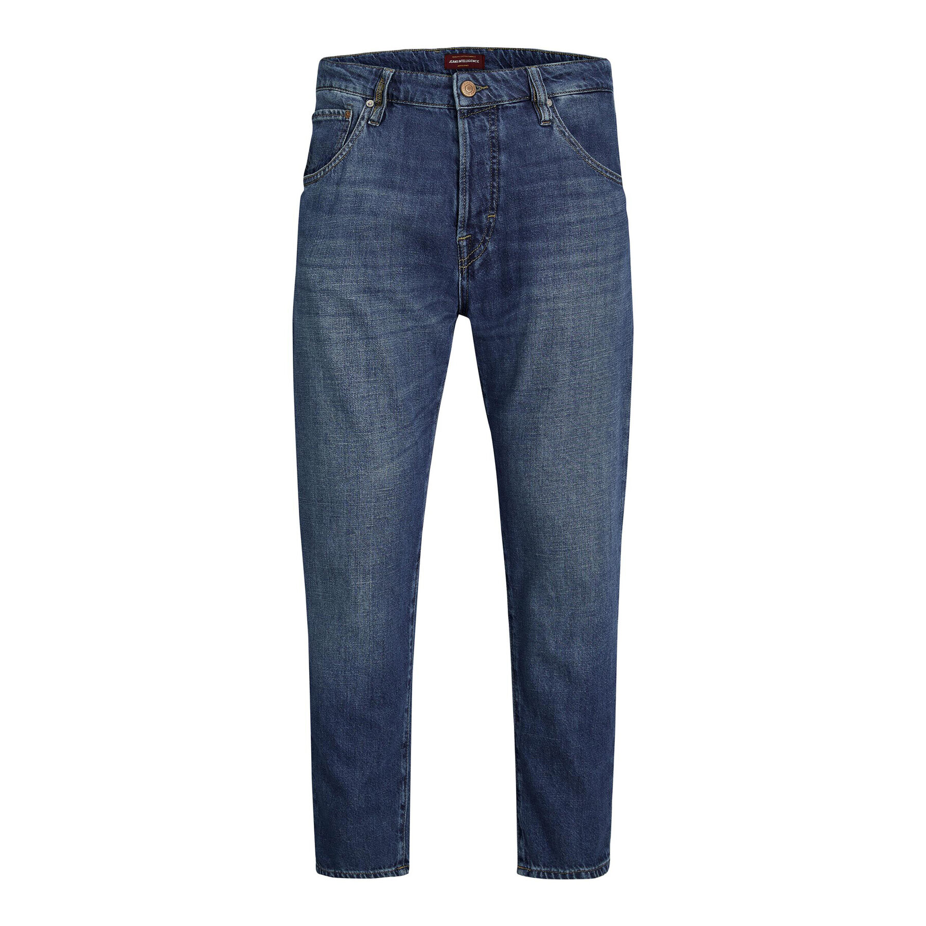 Jack&Jones Jeansy Frank 12229858 Tmavomodrá Relaxed Fit - Pepit.cz