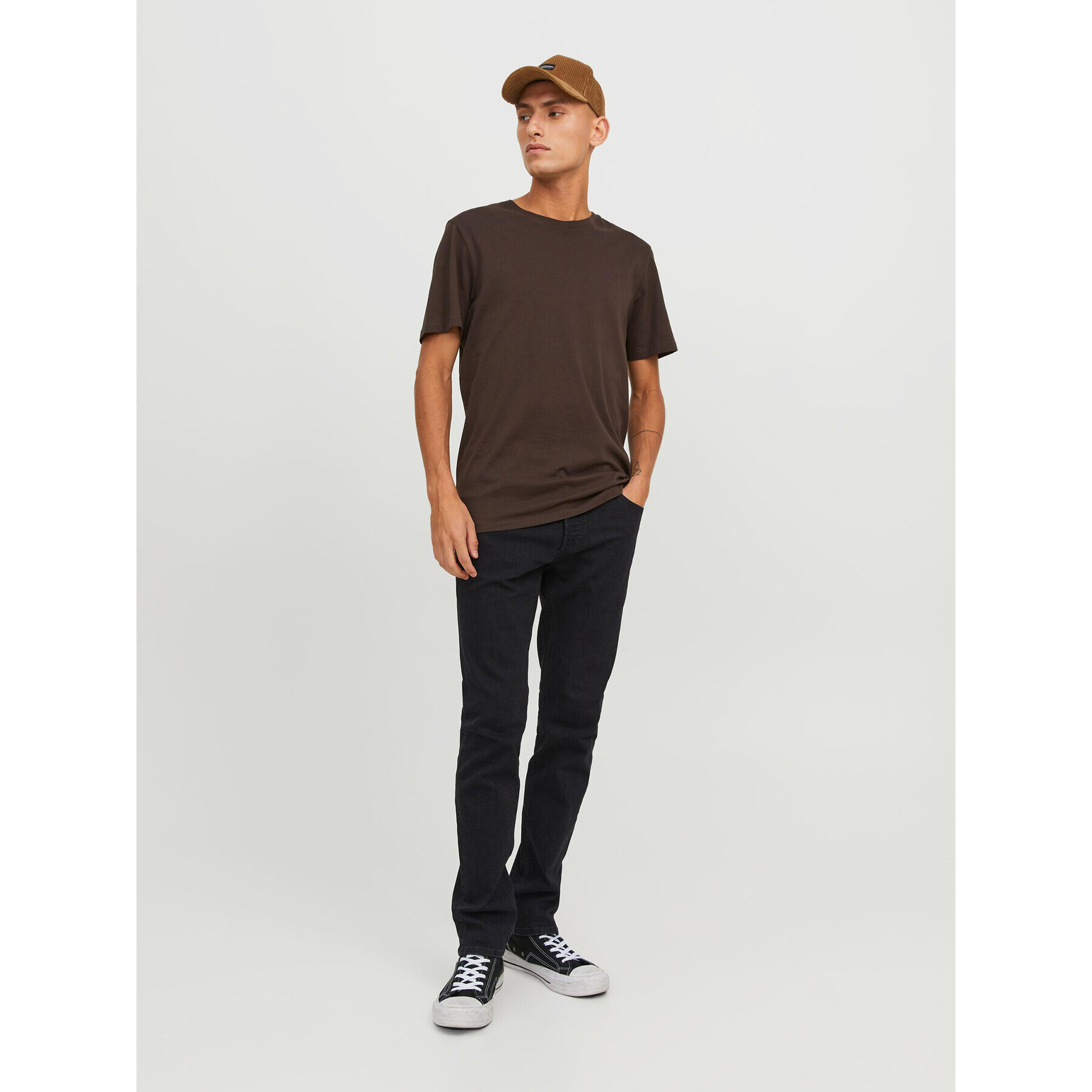 Jack&Jones Jeansy 12246949 Černá Slim Fit - Pepit.cz