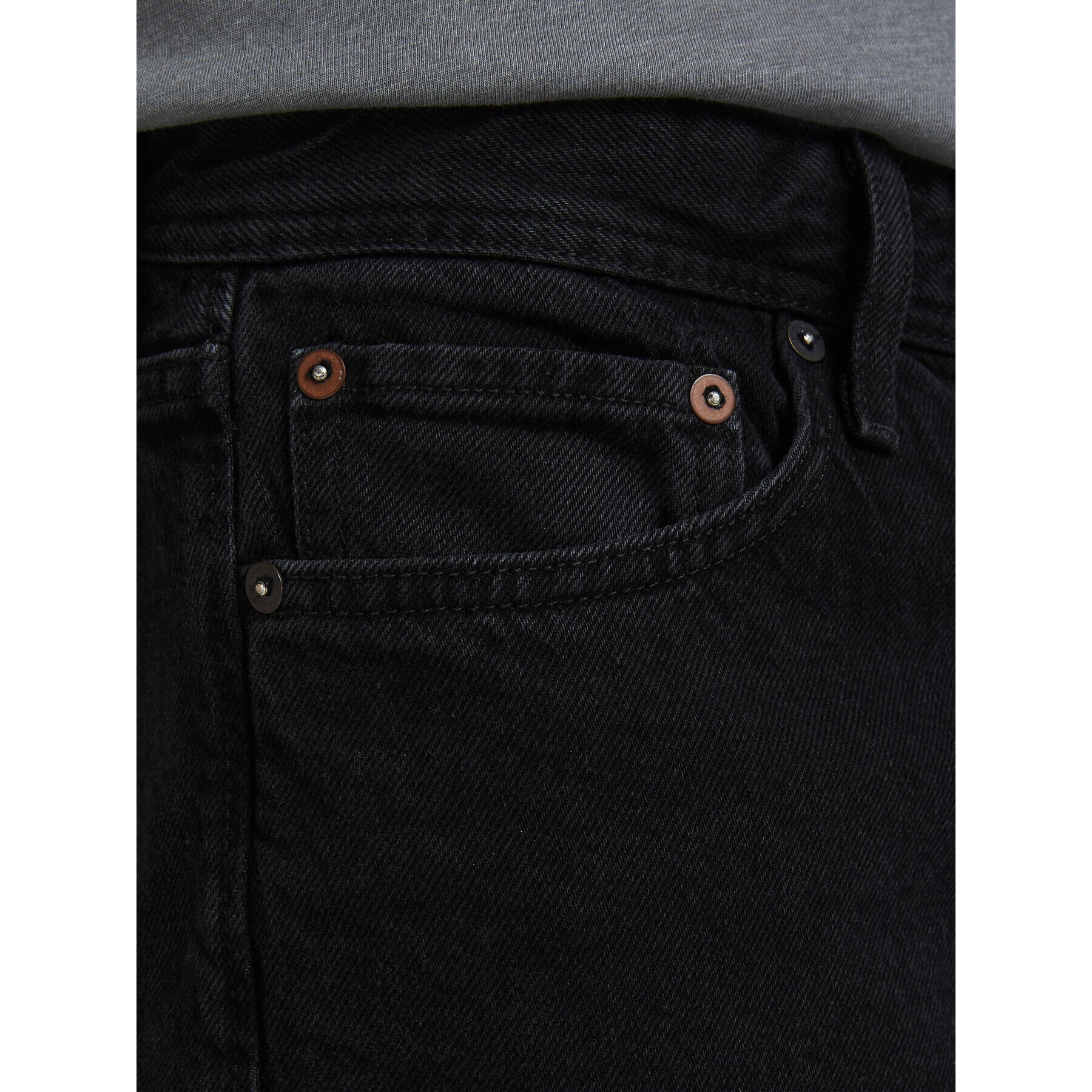 Jack&Jones Jeansy Chris 12168656 Černá Relaxed Fit - Pepit.cz