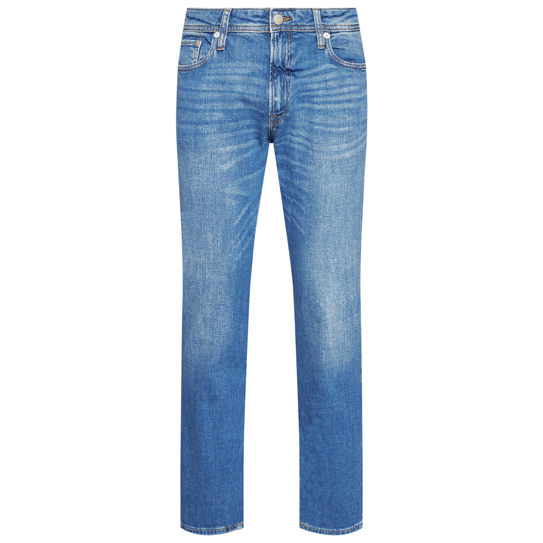 Jack&Jones Jeansy Clark 12192653 Modrá Regular Fit - Pepit.cz