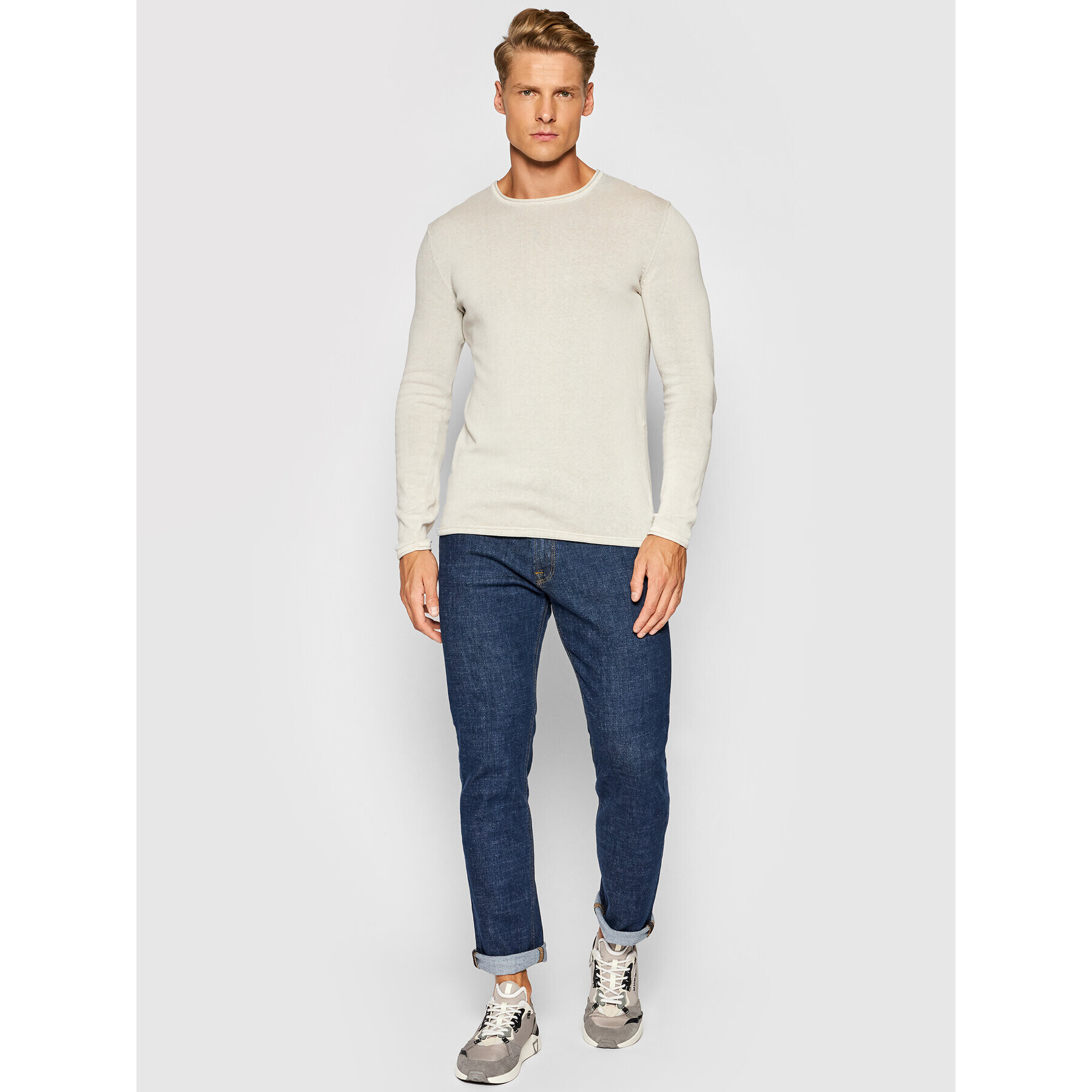 Jack&Jones Jeansy Clark Orginal 12189506 Tmavomodrá Regular Fit - Pepit.cz