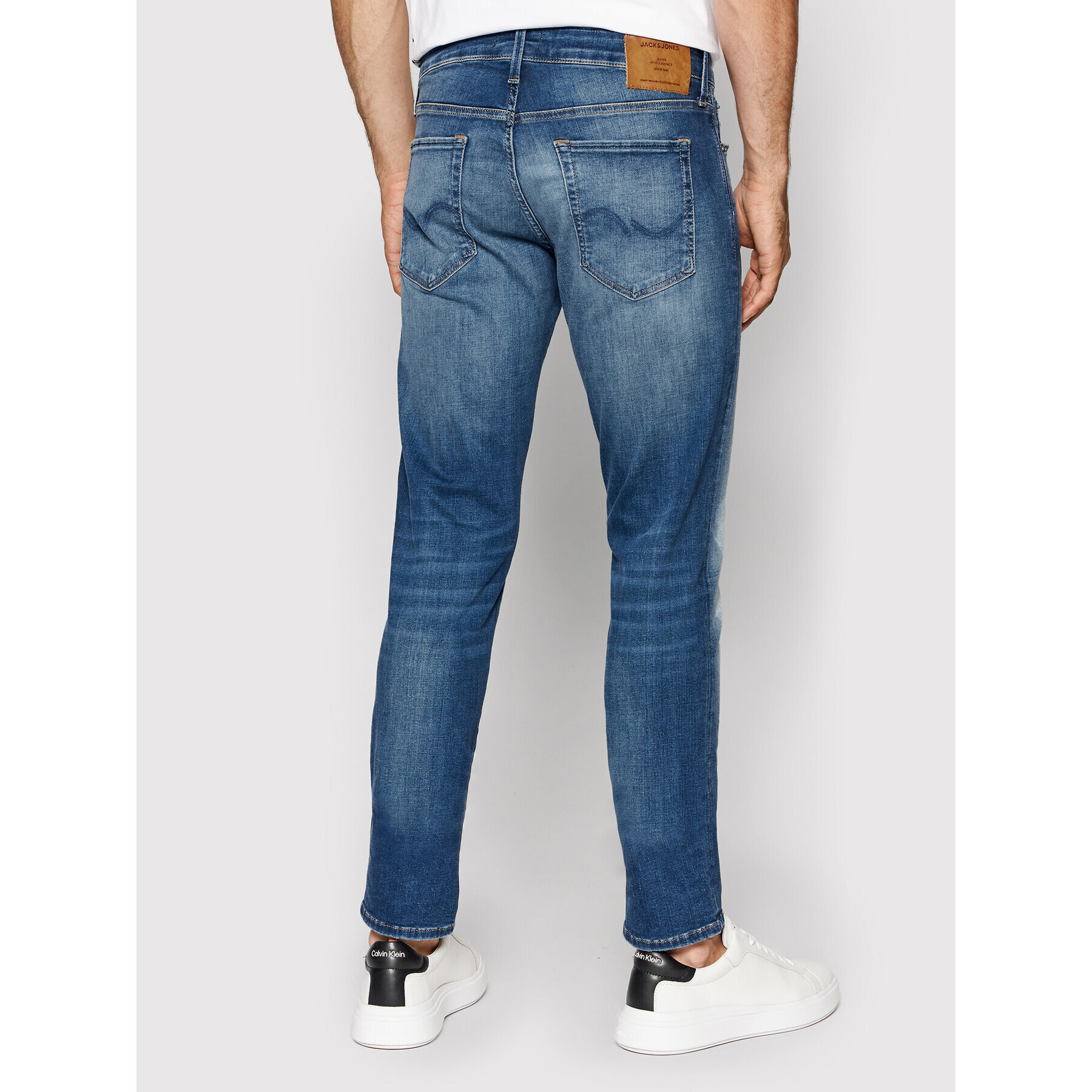 Jack&Jones Jeansy Gleen 12199752 Modrá Slim Fit - Pepit.cz