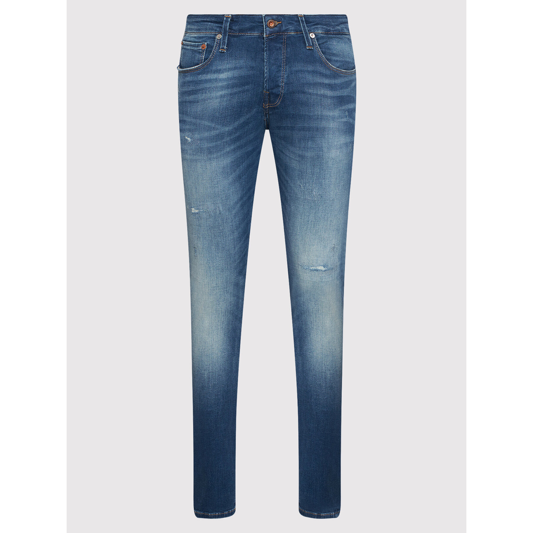 Jack&Jones Jeansy Gleen 12199752 Modrá Slim Fit - Pepit.cz