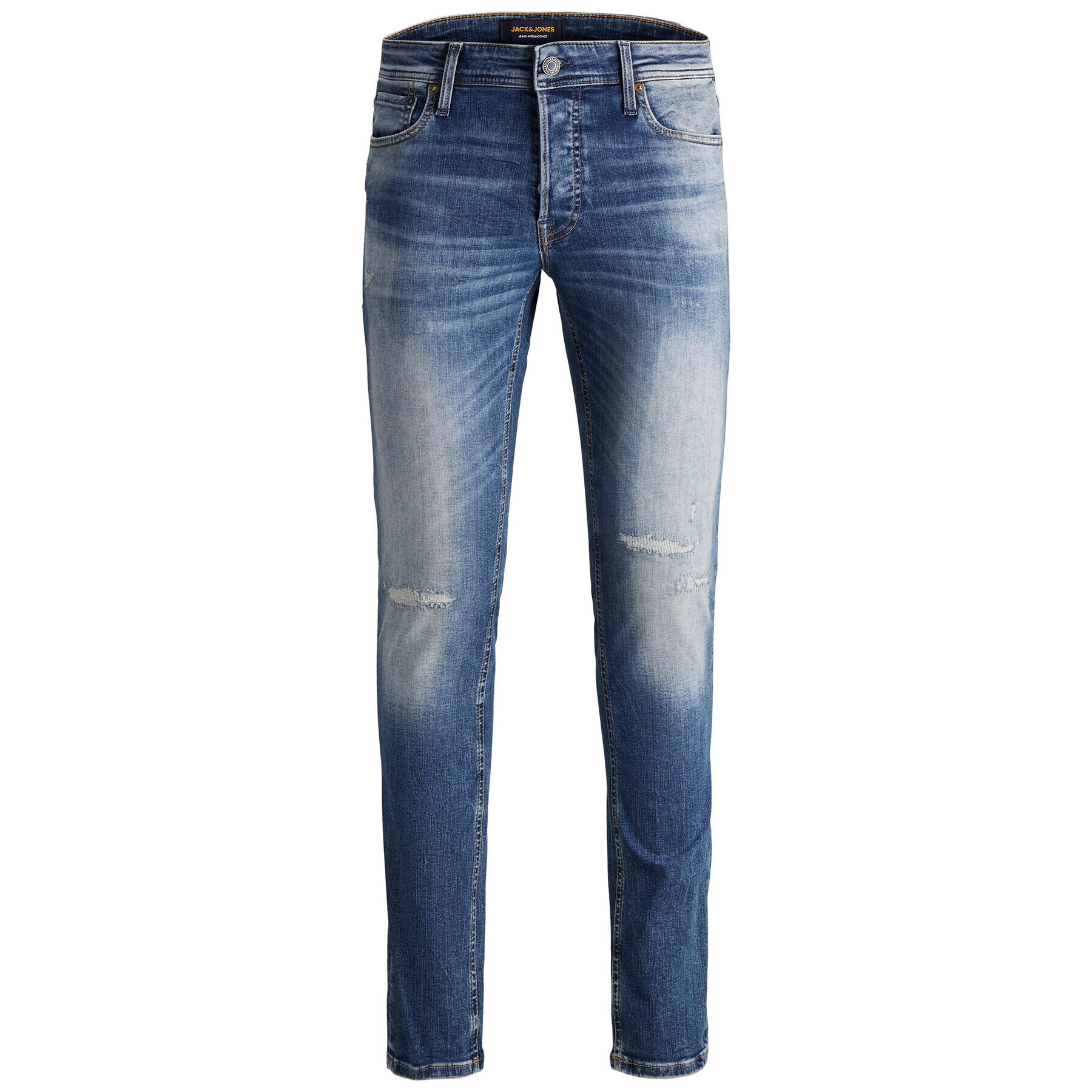 Jack&Jones Jeansy Glenn 12168932 Modrá Slim Fit - Pepit.cz