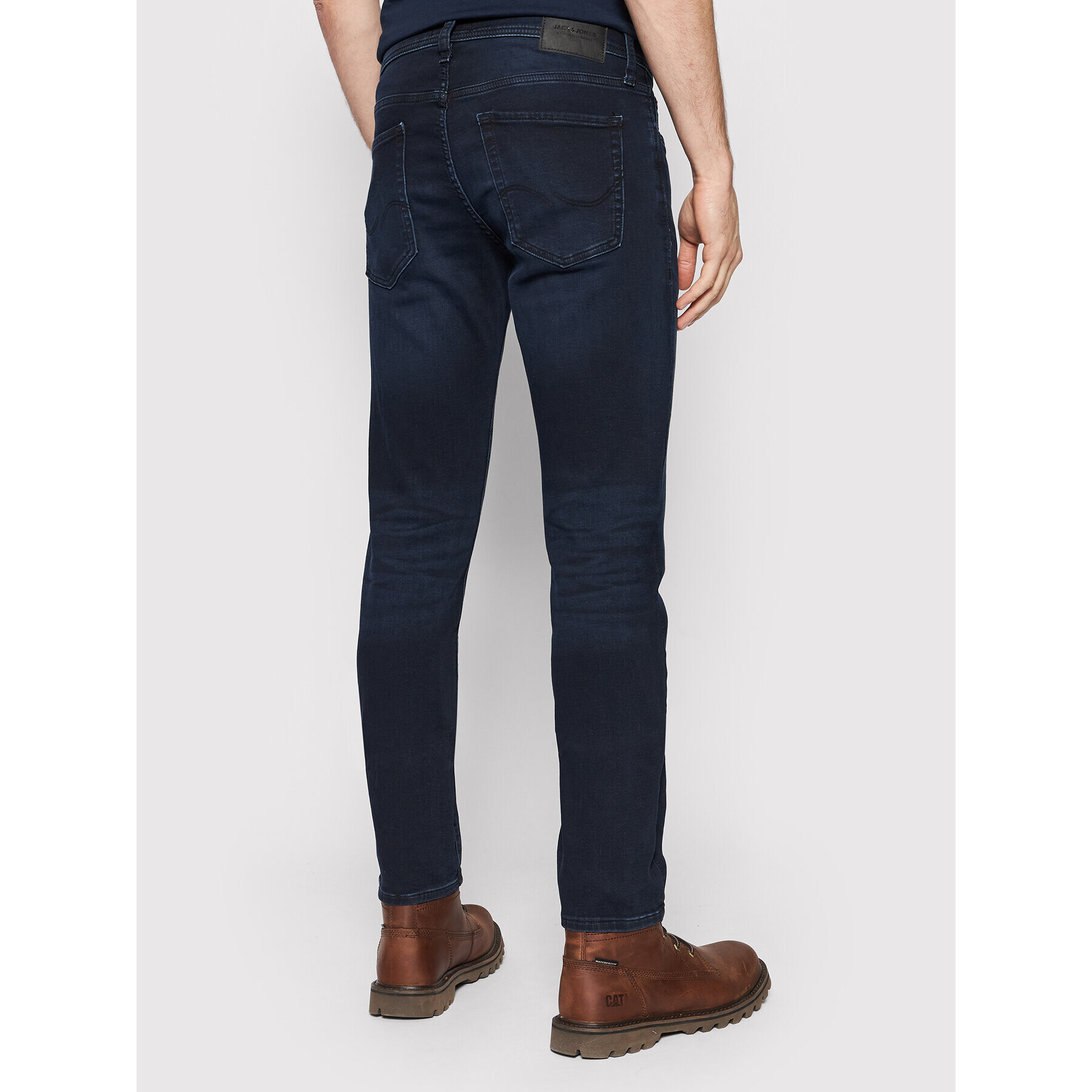 Jack&Jones Jeansy Glenn 12190946 Tmavomodrá Slim Fit - Pepit.cz