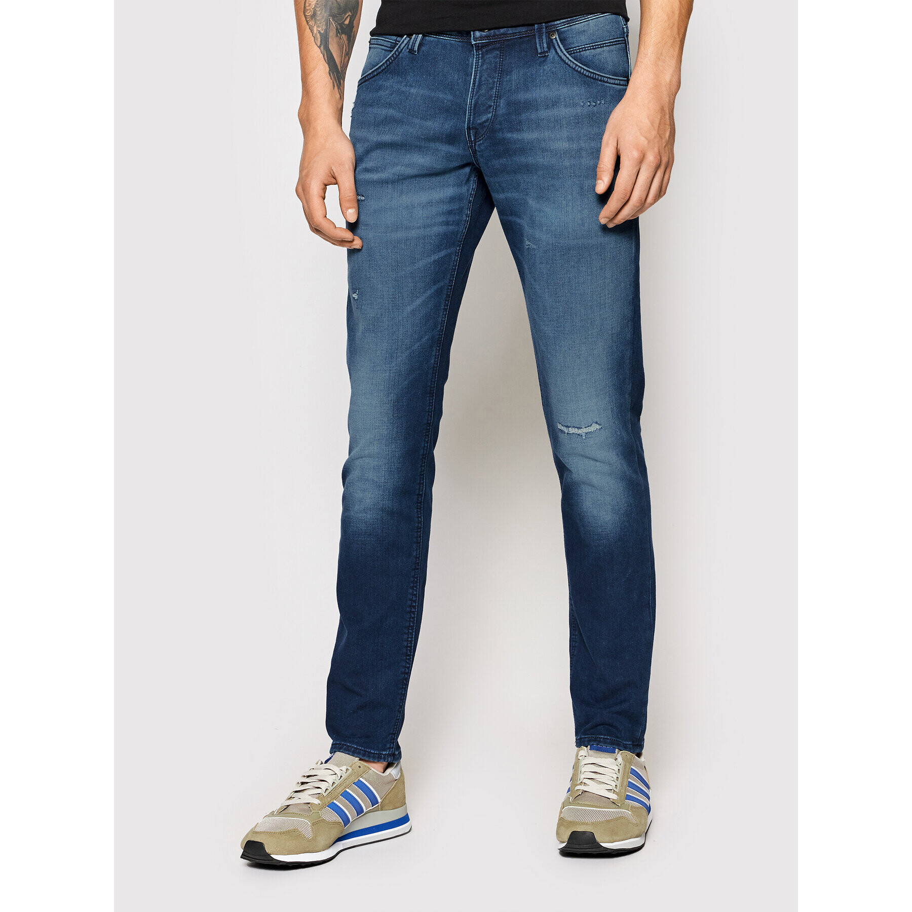 Jack&Jones Jeansy Glenn 12194539 Modrá Slim Fit - Pepit.cz