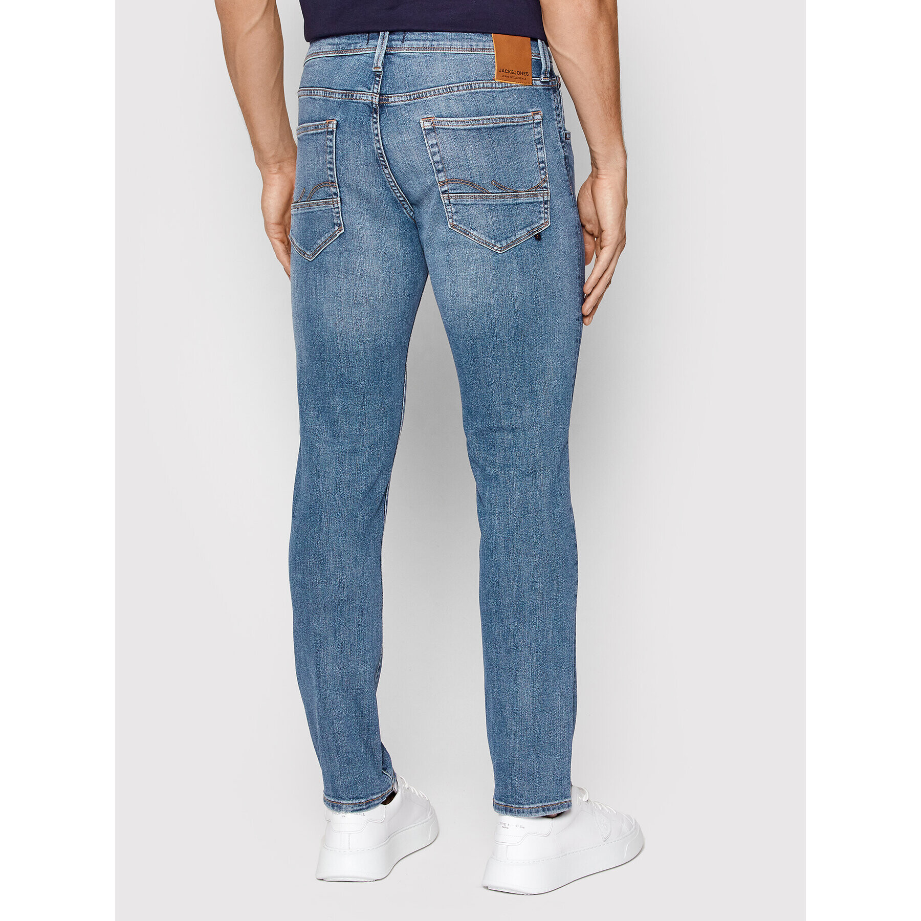 Jack&Jones Jeansy Glenn 12201647 Modrá Slim Fit - Pepit.cz