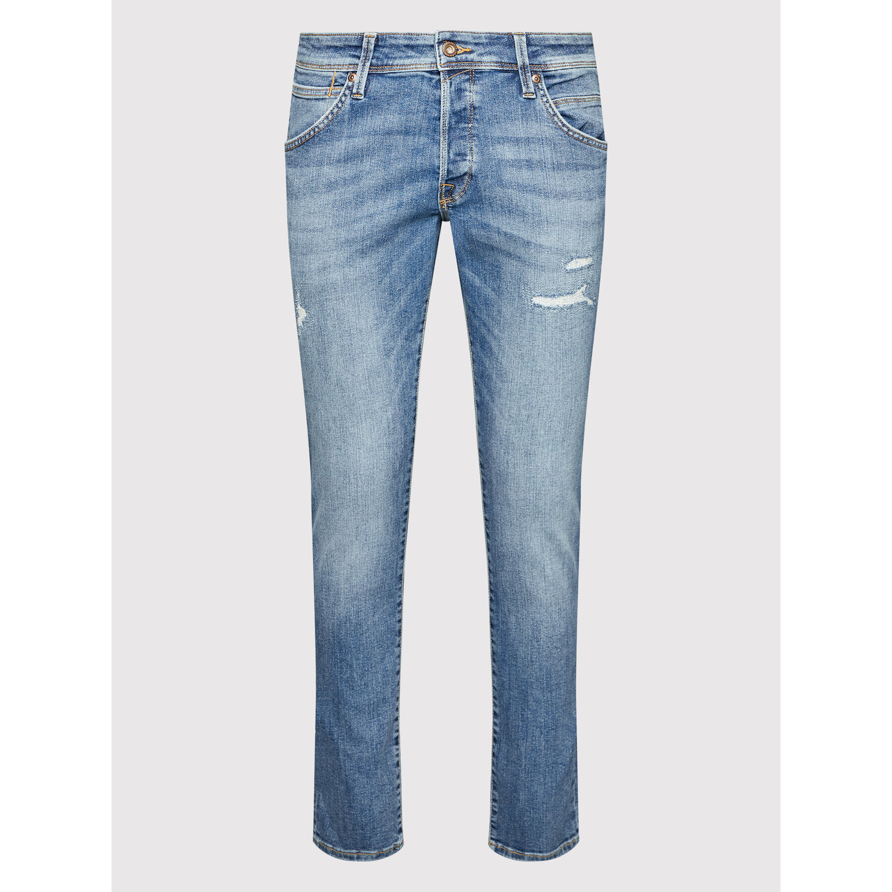 Jack&Jones Jeansy Glenn 12201647 Modrá Slim Fit - Pepit.cz