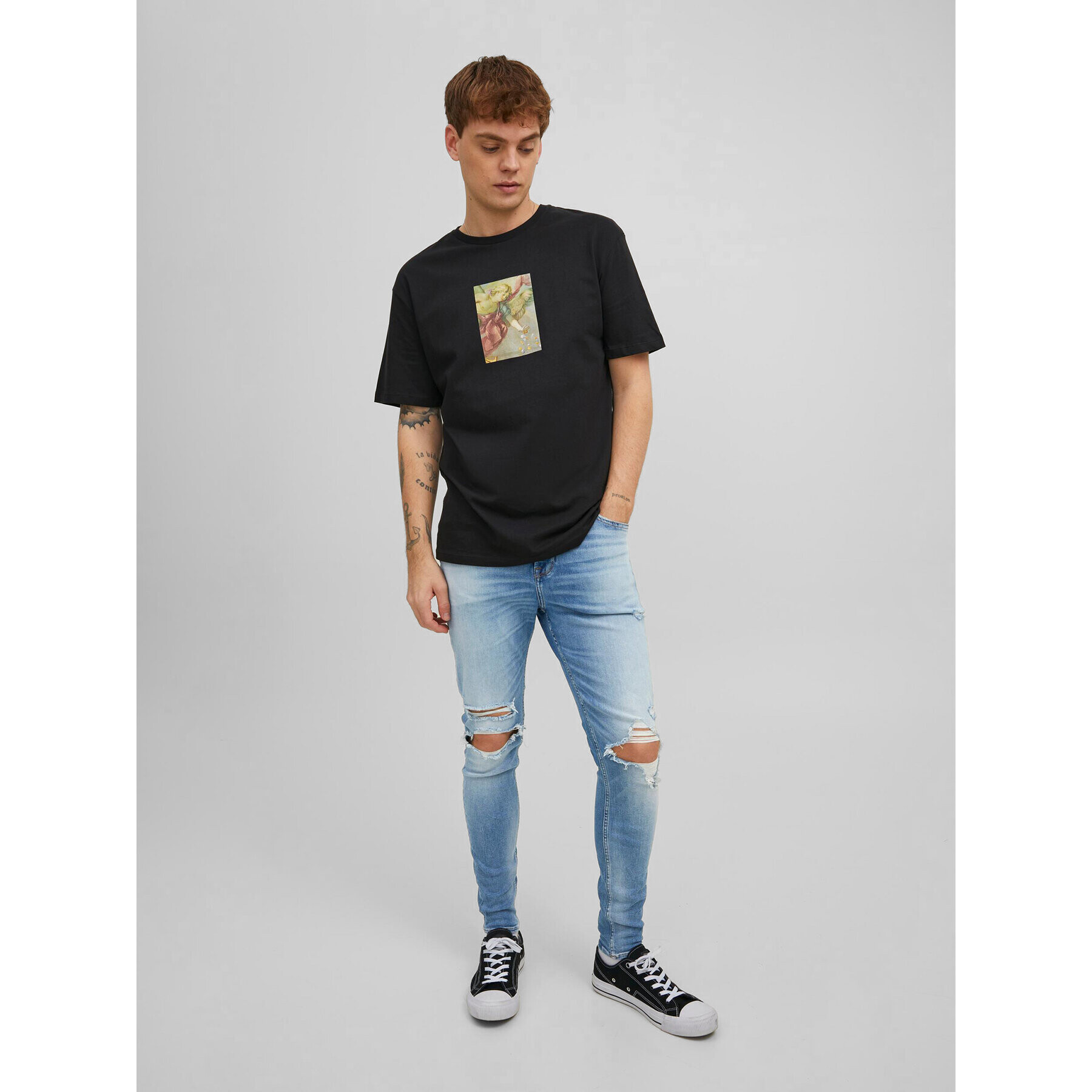 Jack&Jones Jeansy Glenn 12209791 Modrá Slim Fit - Pepit.cz