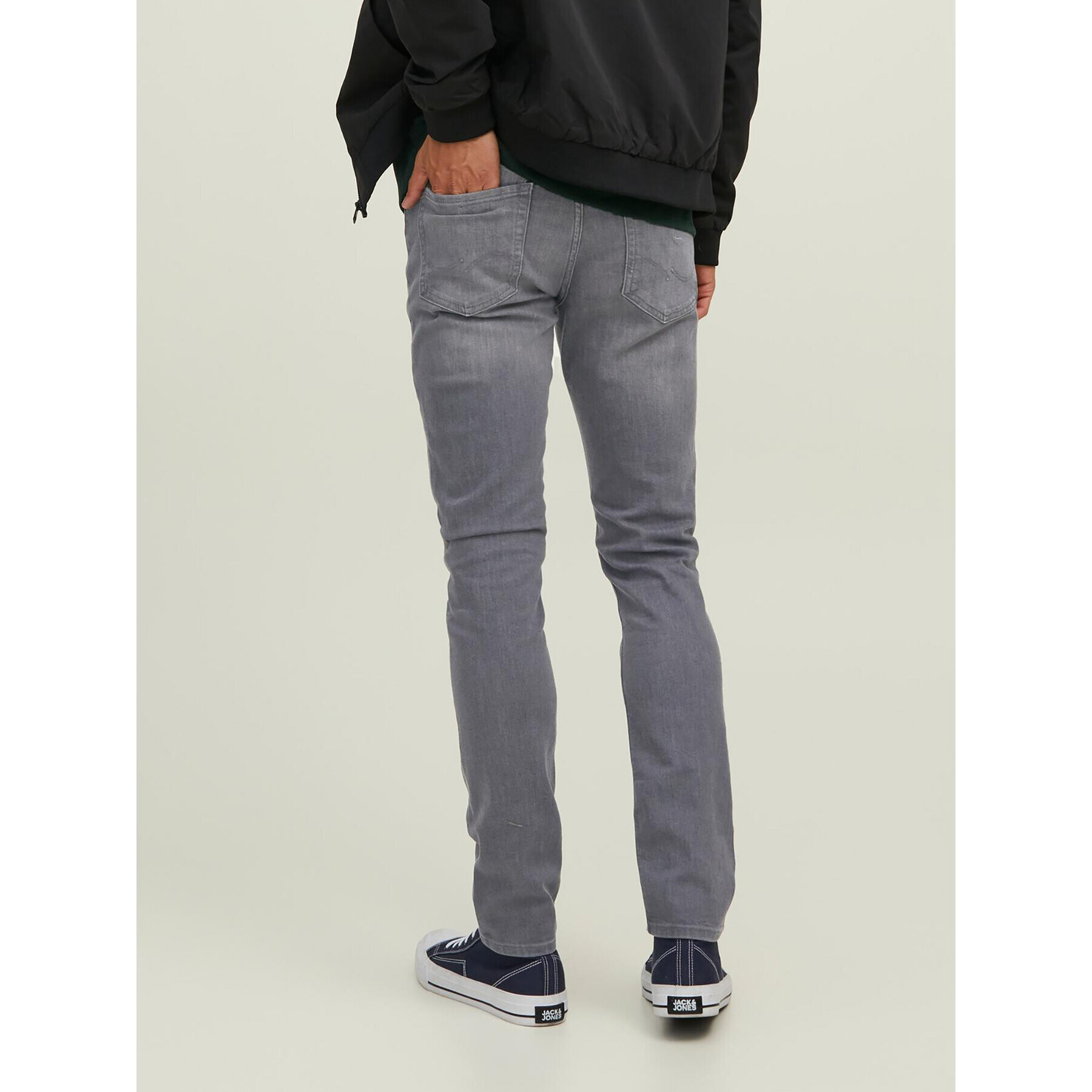 Jack&Jones Jeansy Glenn 12212785 Šedá Slim Fit - Pepit.cz