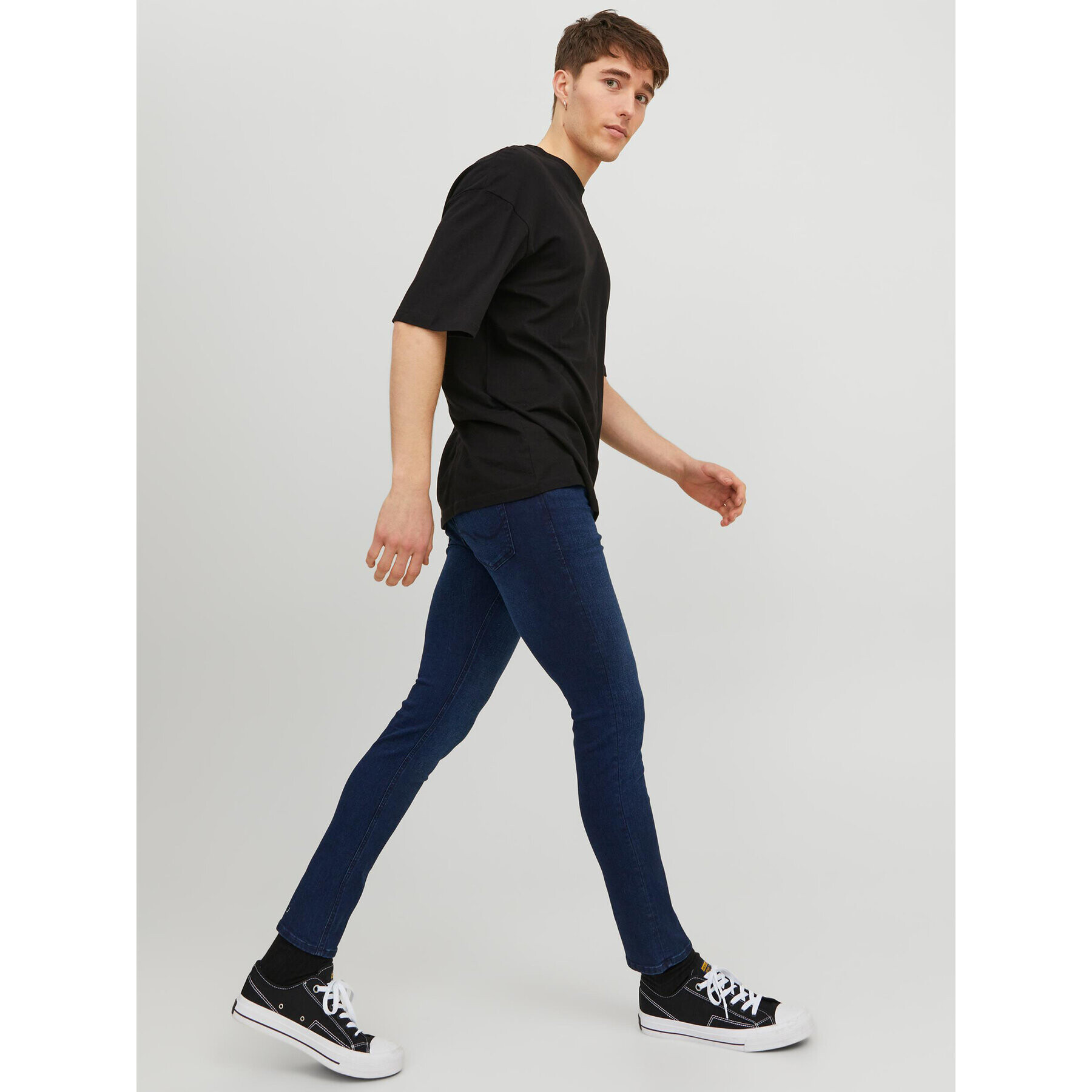 Jack&Jones Jeansy Glenn 12237358 Tmavomodrá Slim Fit - Pepit.cz