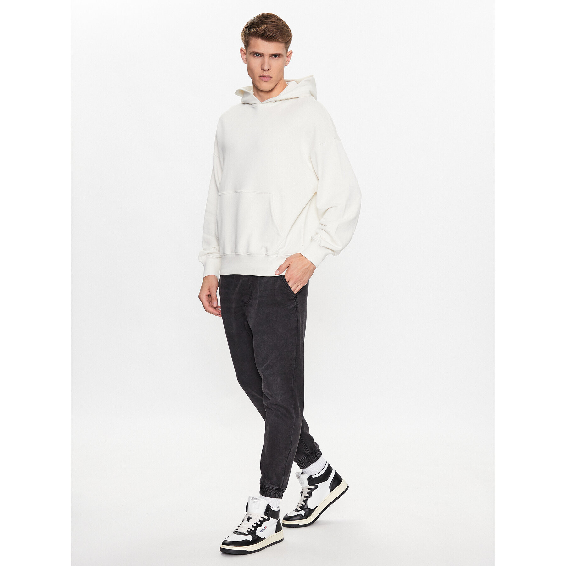 Jack&Jones Jeansy Gordon 12223649 Šedá Relaxed Fit - Pepit.cz