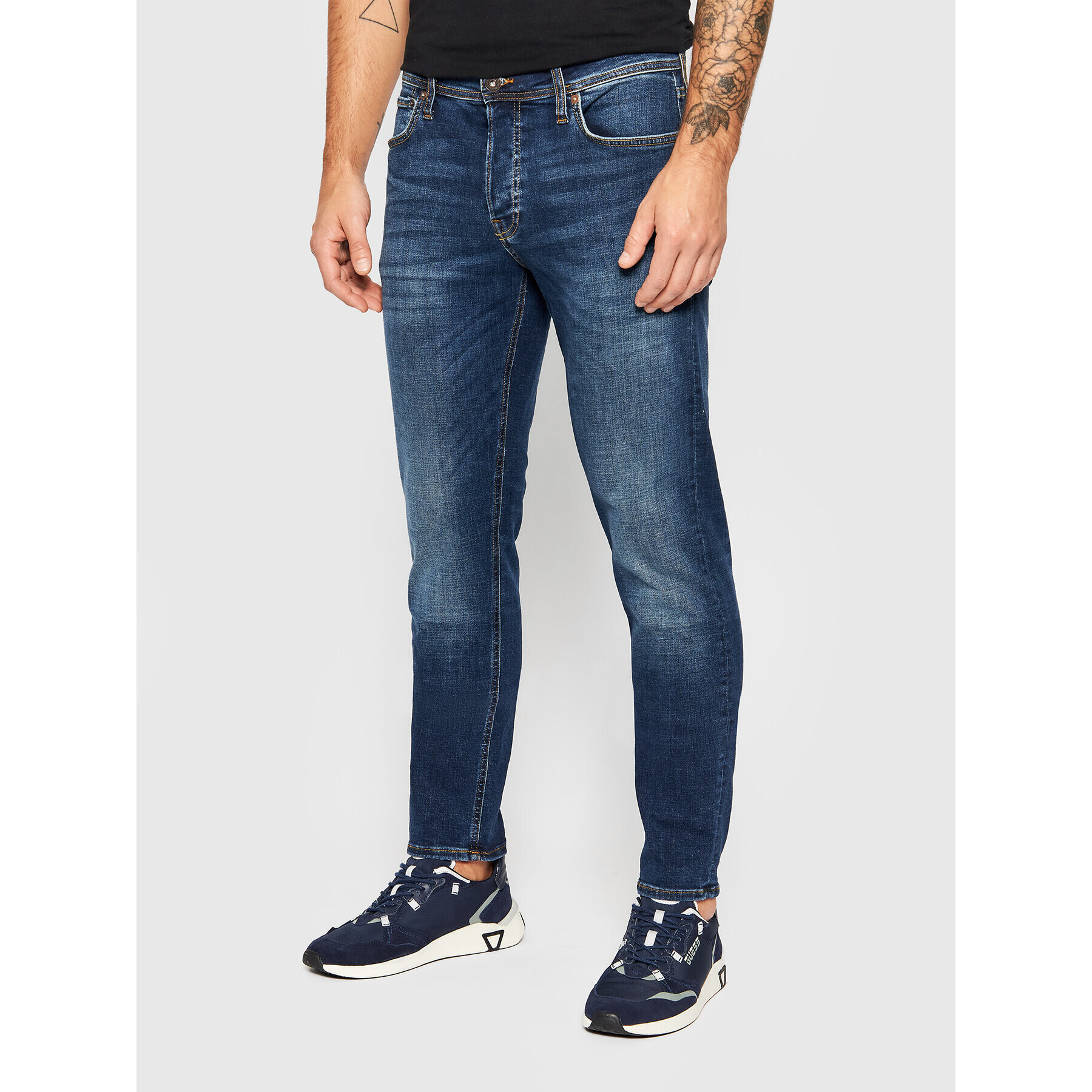 Jack&Jones Jeansy Mike 12199773 Modrá Comfort Fit - Pepit.cz