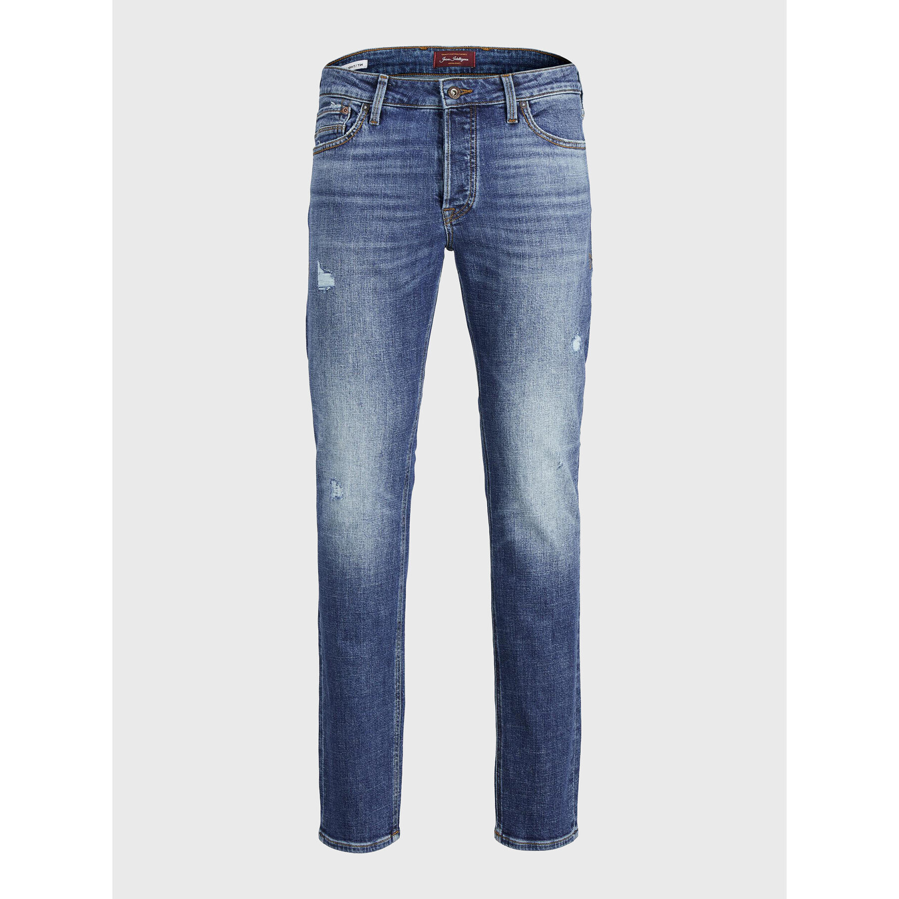 Jack&Jones Jeansy Mike 12219141 Modrá Regular Fit - Pepit.cz