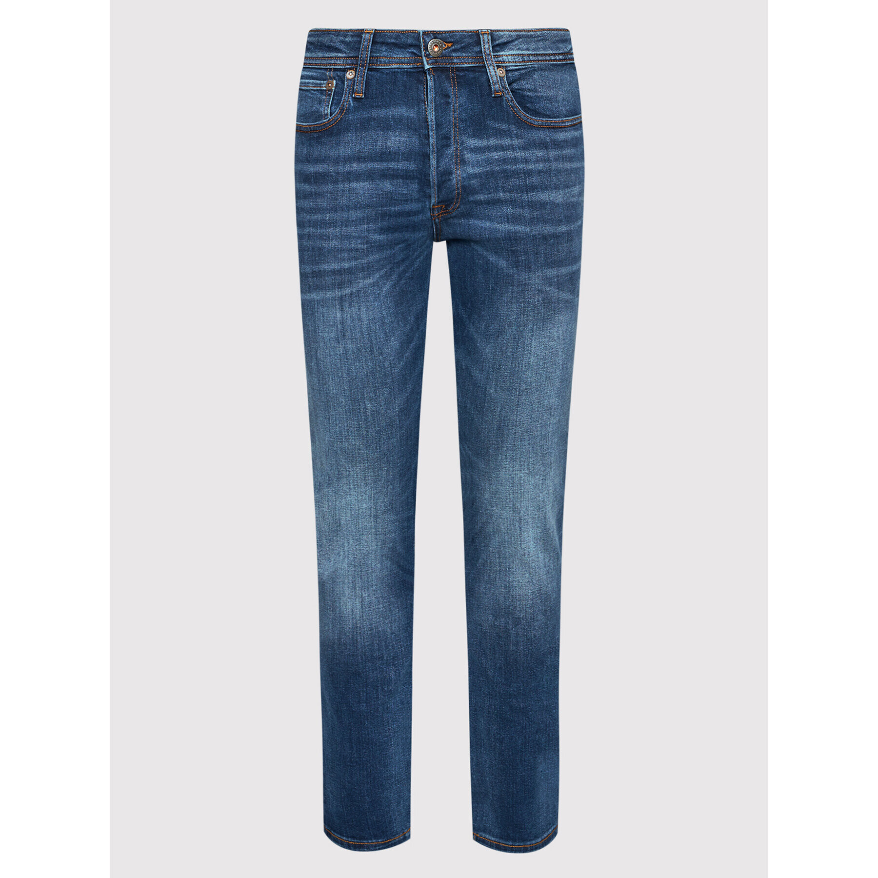 Jack&Jones Jeansy Tim Original 12146384 Tmavomodrá Slim Fit - Pepit.cz