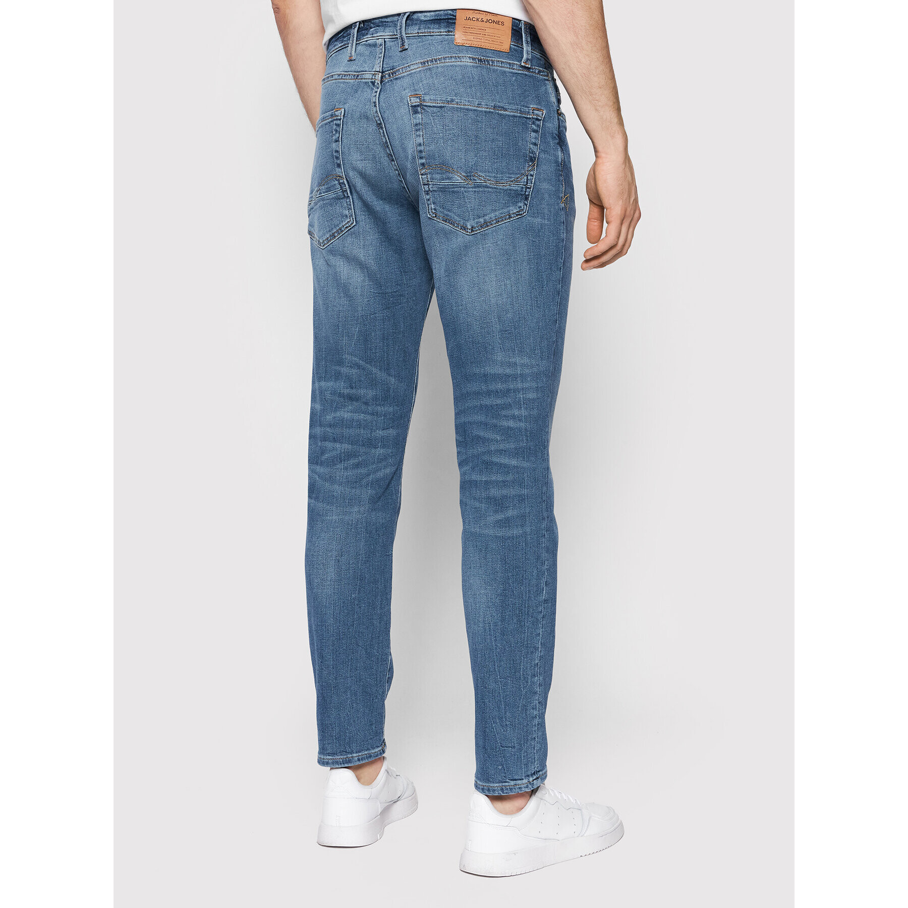 Jack&Jones Jeansy Tim Vintage 12185877 Modrá Slim Fit - Pepit.cz