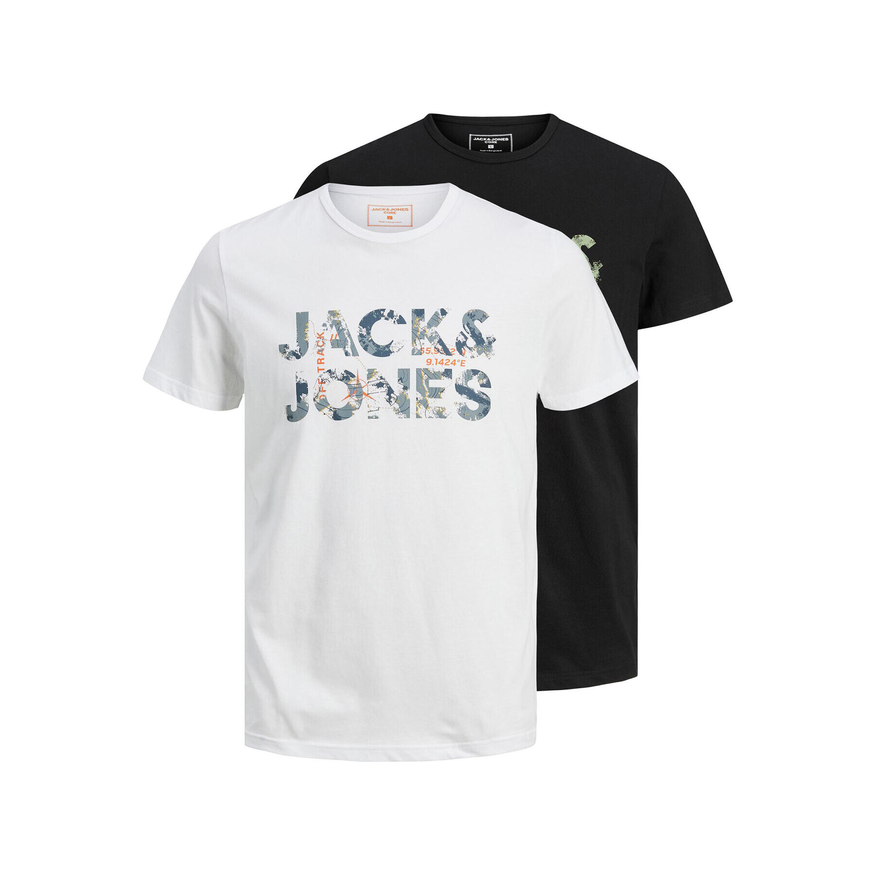 Jack&Jones Junior 2-dílná sada T-shirts Tech Logo 12227000 Barevná Regular Fit - Pepit.cz