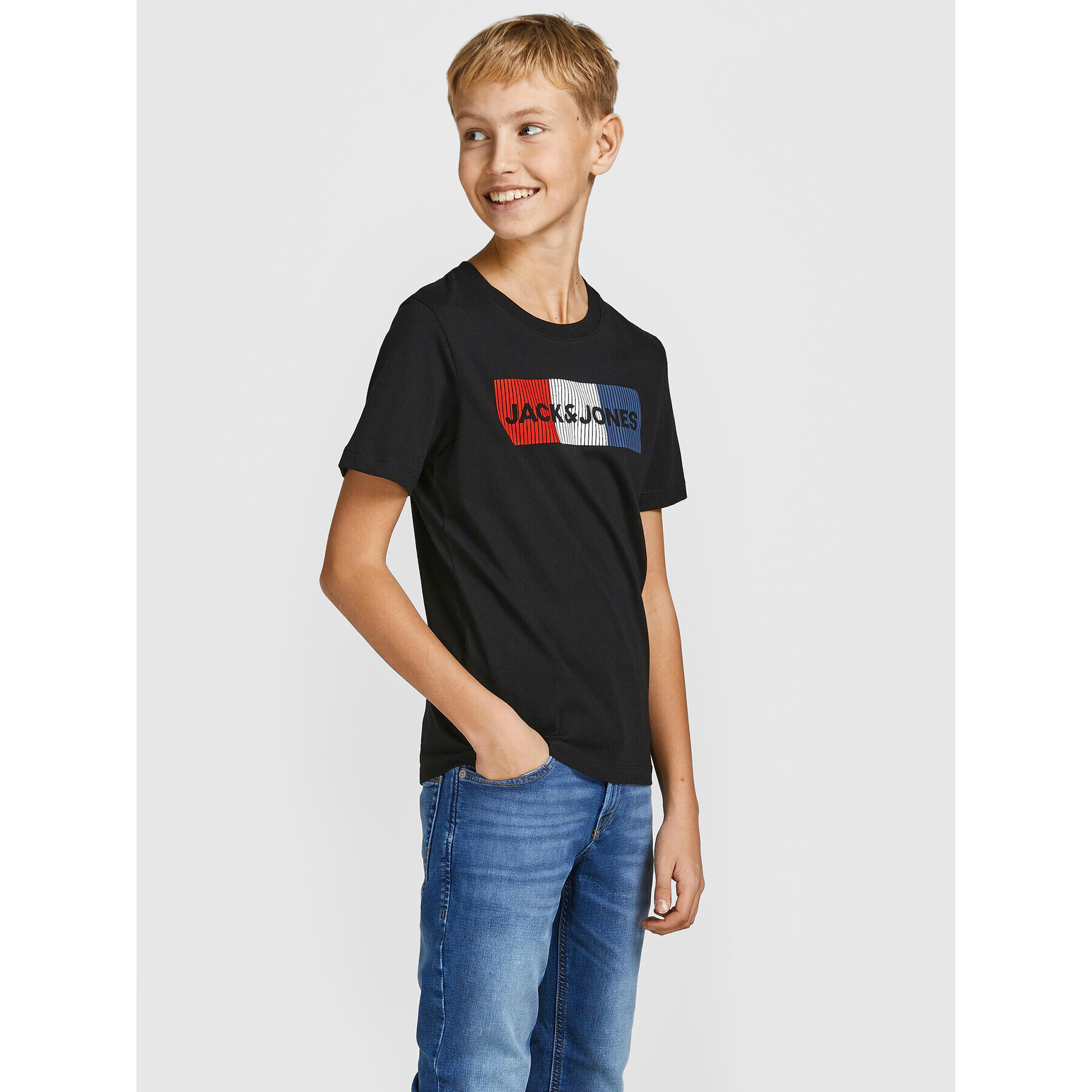 Jack&Jones Junior 3-dílná sada T-shirts Corp 12199948 Barevná Regular Fit - Pepit.cz