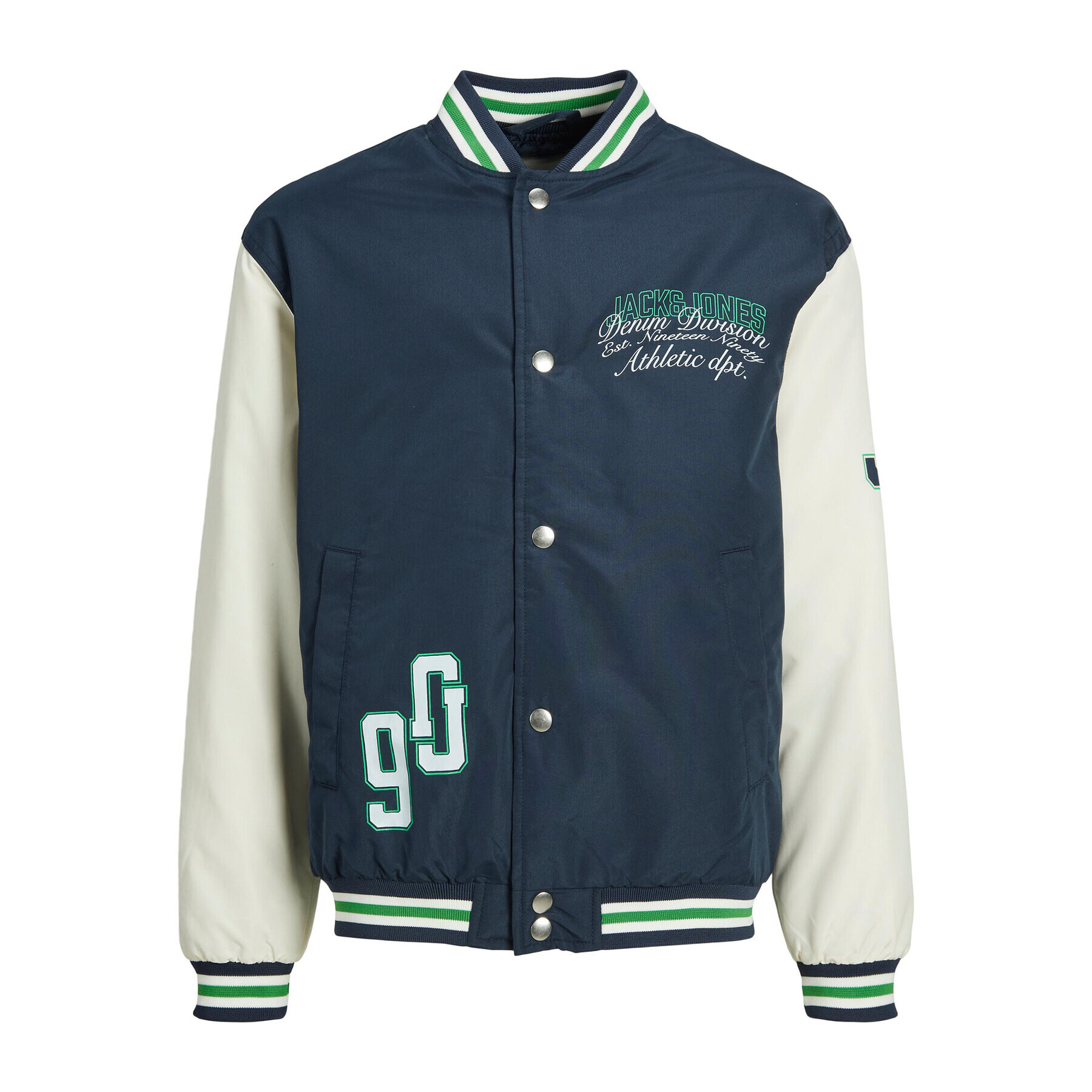 Jack&Jones Junior Bunda bomber 12230415 Modrá - Pepit.cz