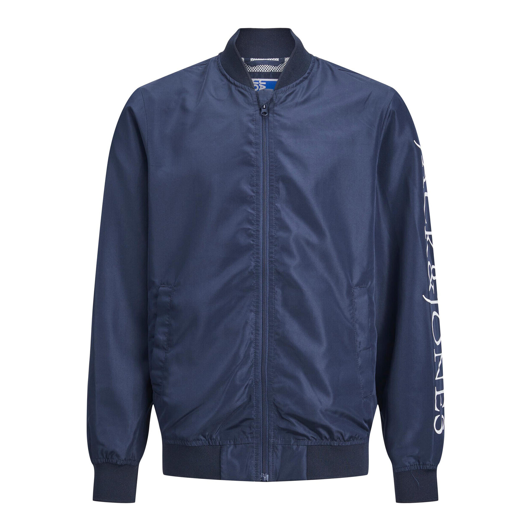 Jack&Jones Junior Bunda bomber 12235758 Tmavomodrá Regular Fit - Pepit.cz