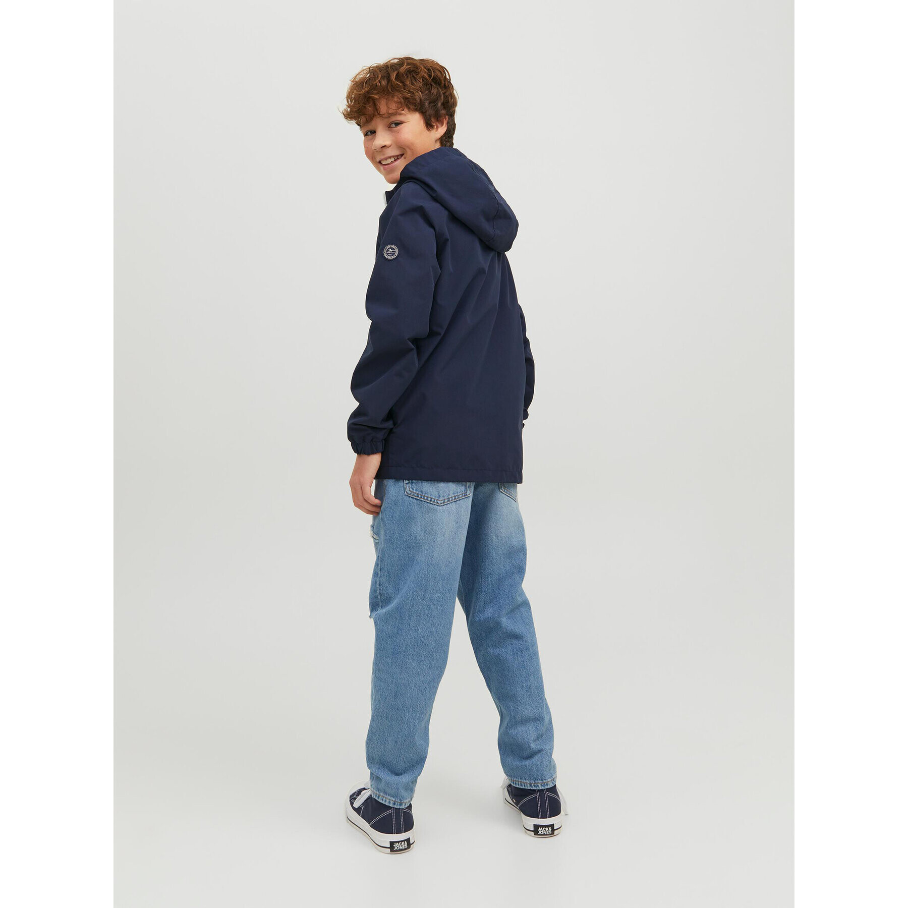 Jack&Jones Junior Bunda pro přechodné období 12185183 Tmavomodrá - Pepit.cz