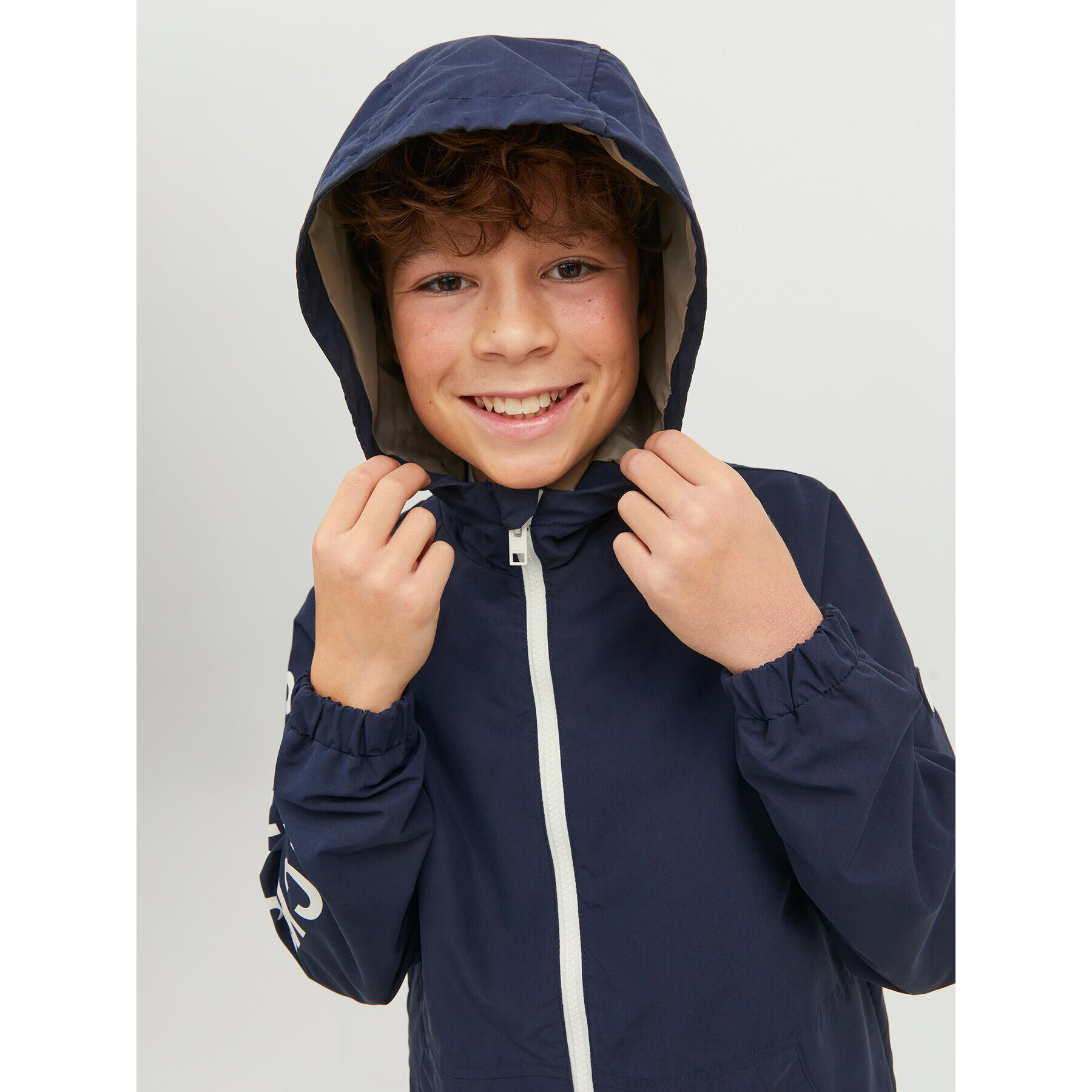 Jack&Jones Junior Bunda pro přechodné období 12185183 Tmavomodrá - Pepit.cz