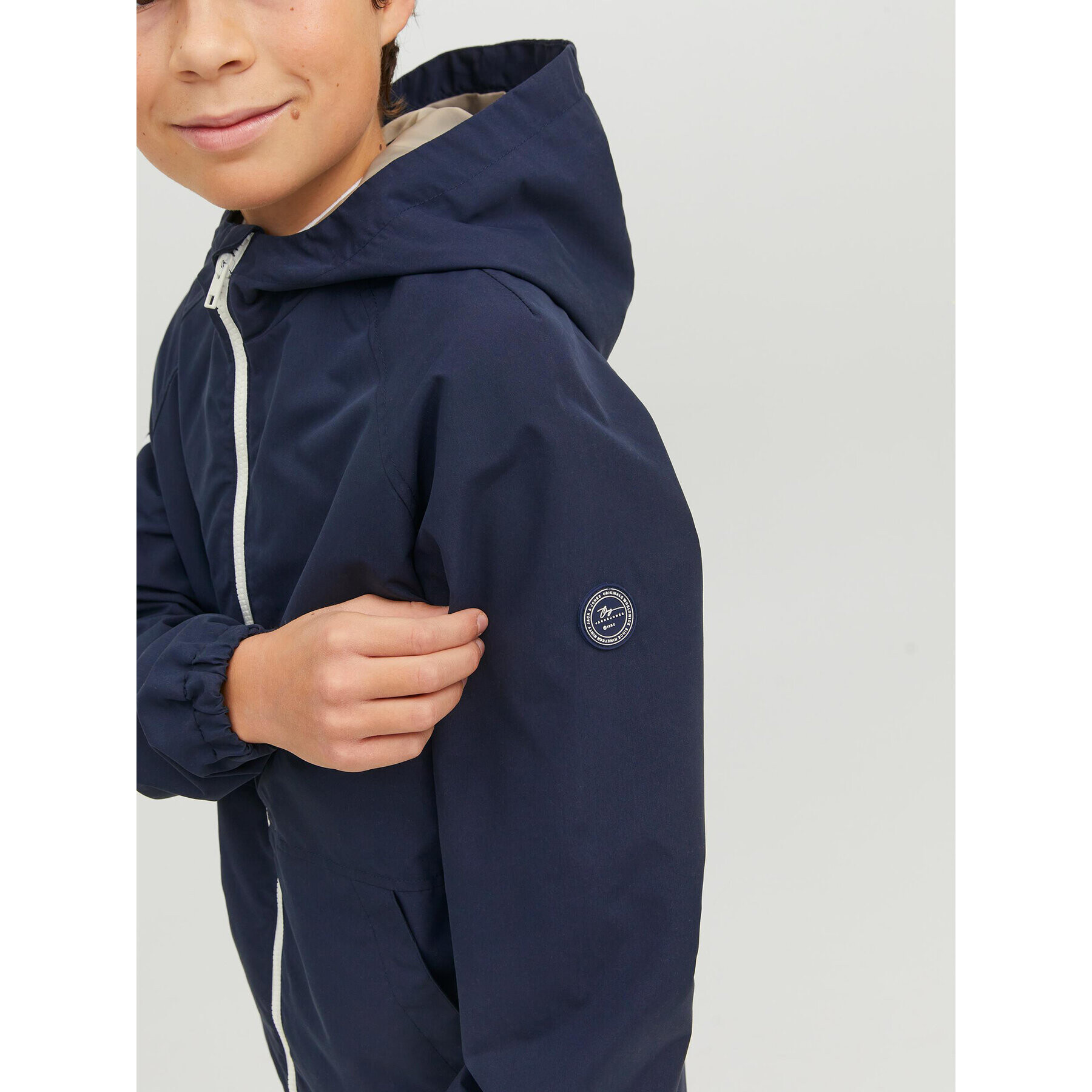 Jack&Jones Junior Bunda pro přechodné období 12185183 Tmavomodrá - Pepit.cz