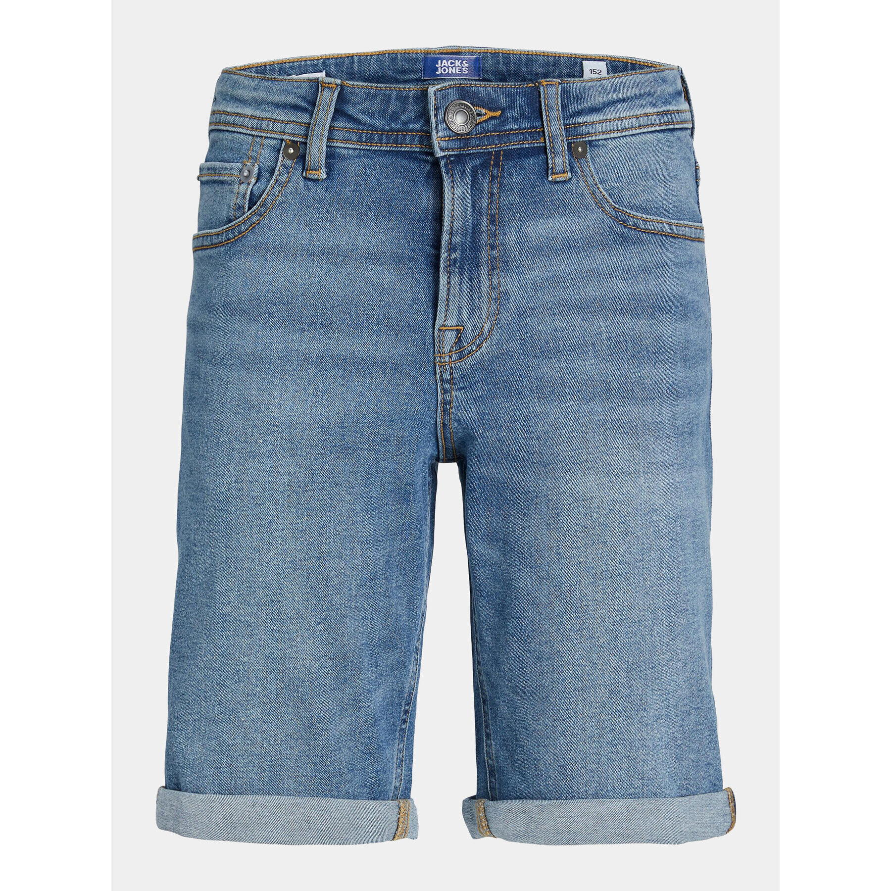 Jack&Jones Junior Džínové šortky 12225185 Modrá Regular Fit - Pepit.cz