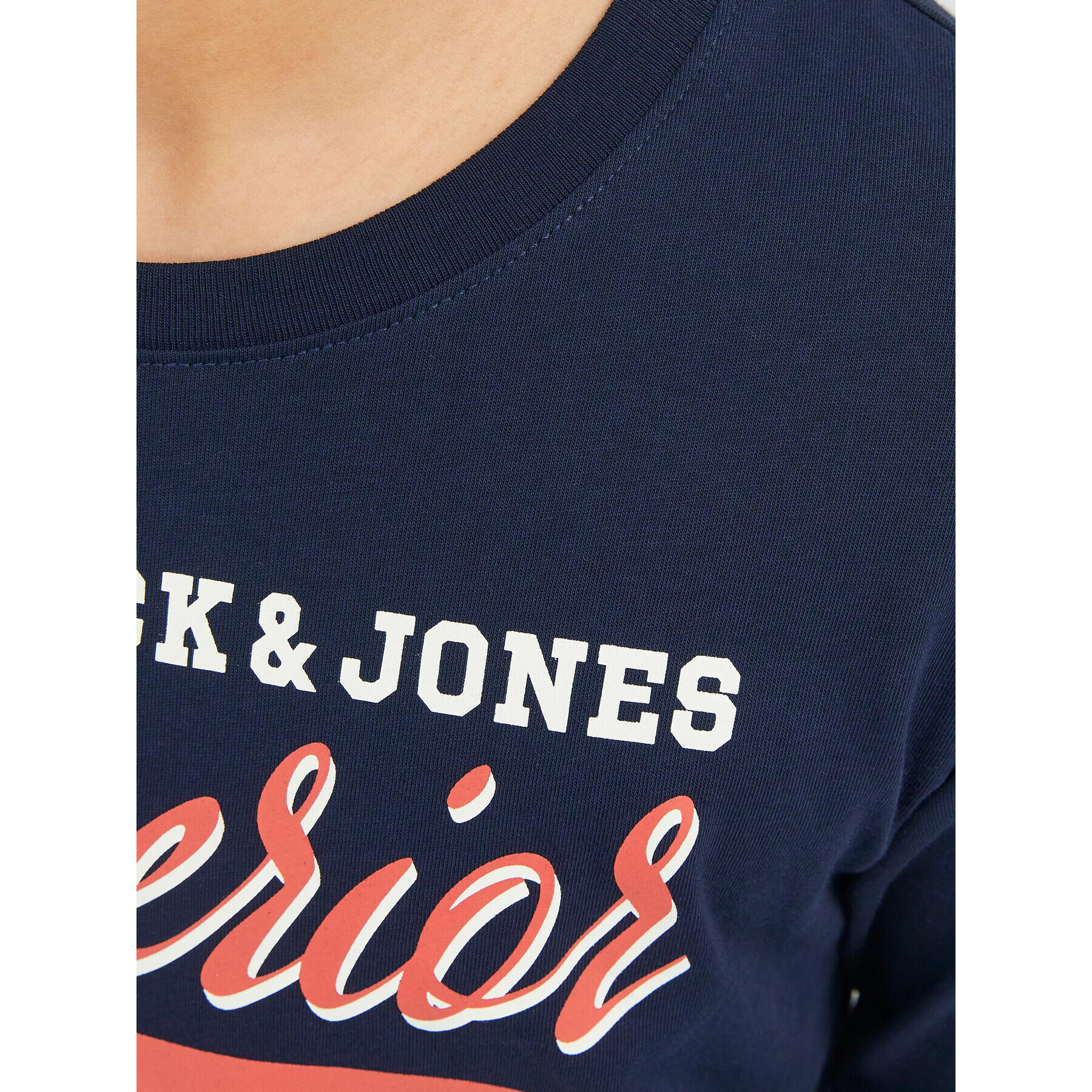 Jack&Jones Junior Halenka 12237371 Tmavomodrá Regular Fit - Pepit.cz