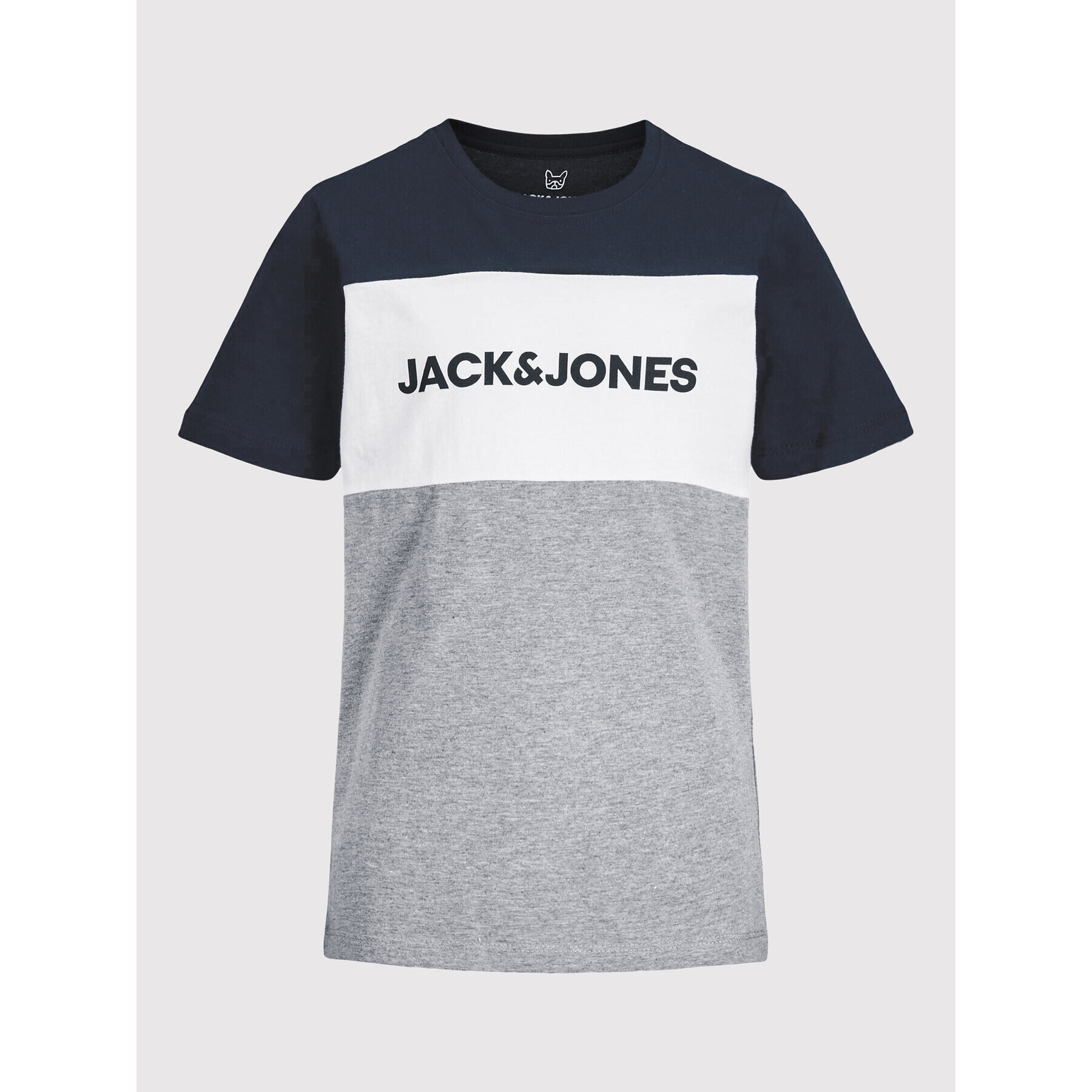 Jack&Jones Junior Jack&Jones T-Shirt Logo Blocking 12174282 Barevná Regular Fit - Pepit.cz