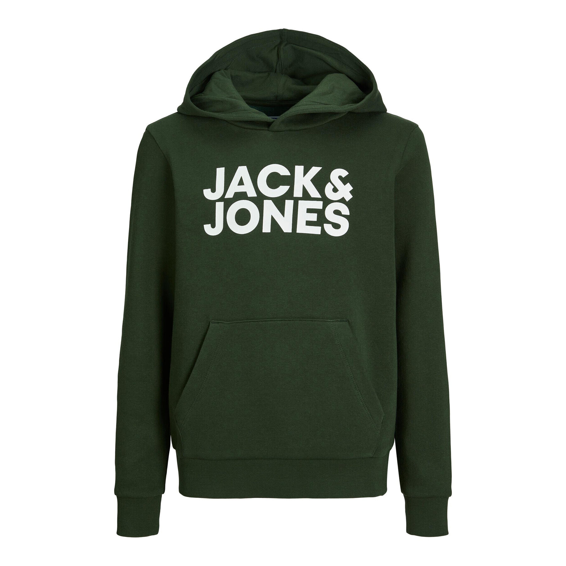 Jack&Jones Junior Mikina 12152841 Zelená Regular Fit - Pepit.cz