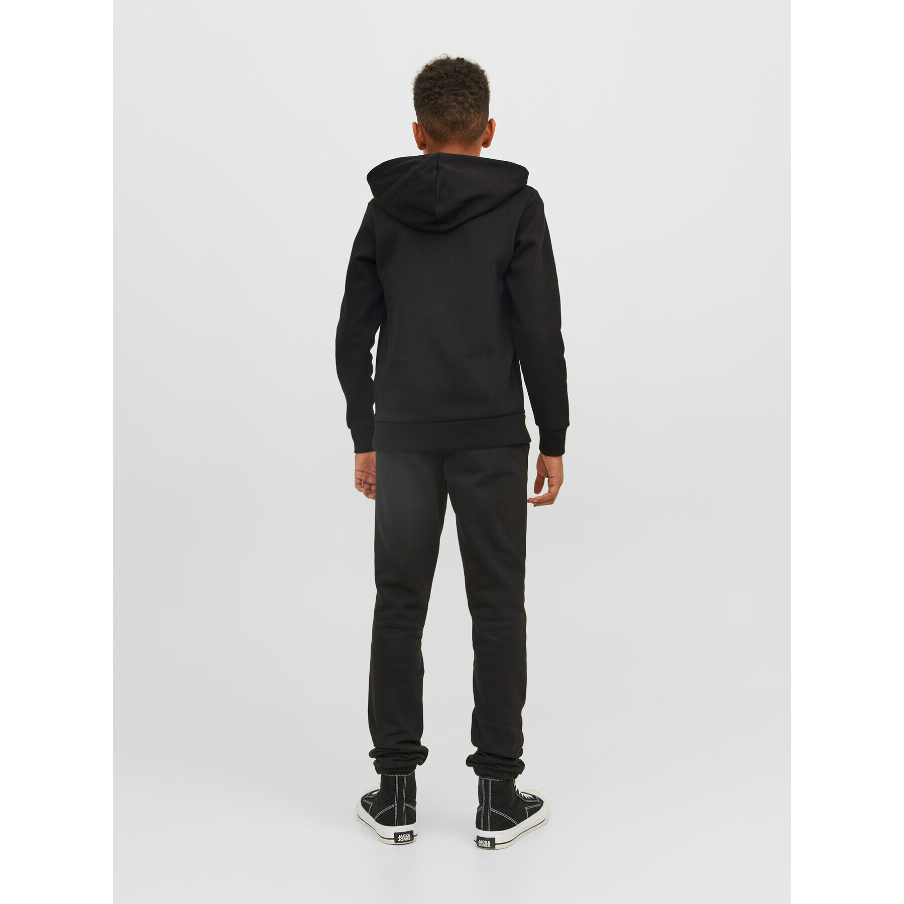 Jack&Jones Junior Mikina 12237172 Černá Regular Fit - Pepit.cz