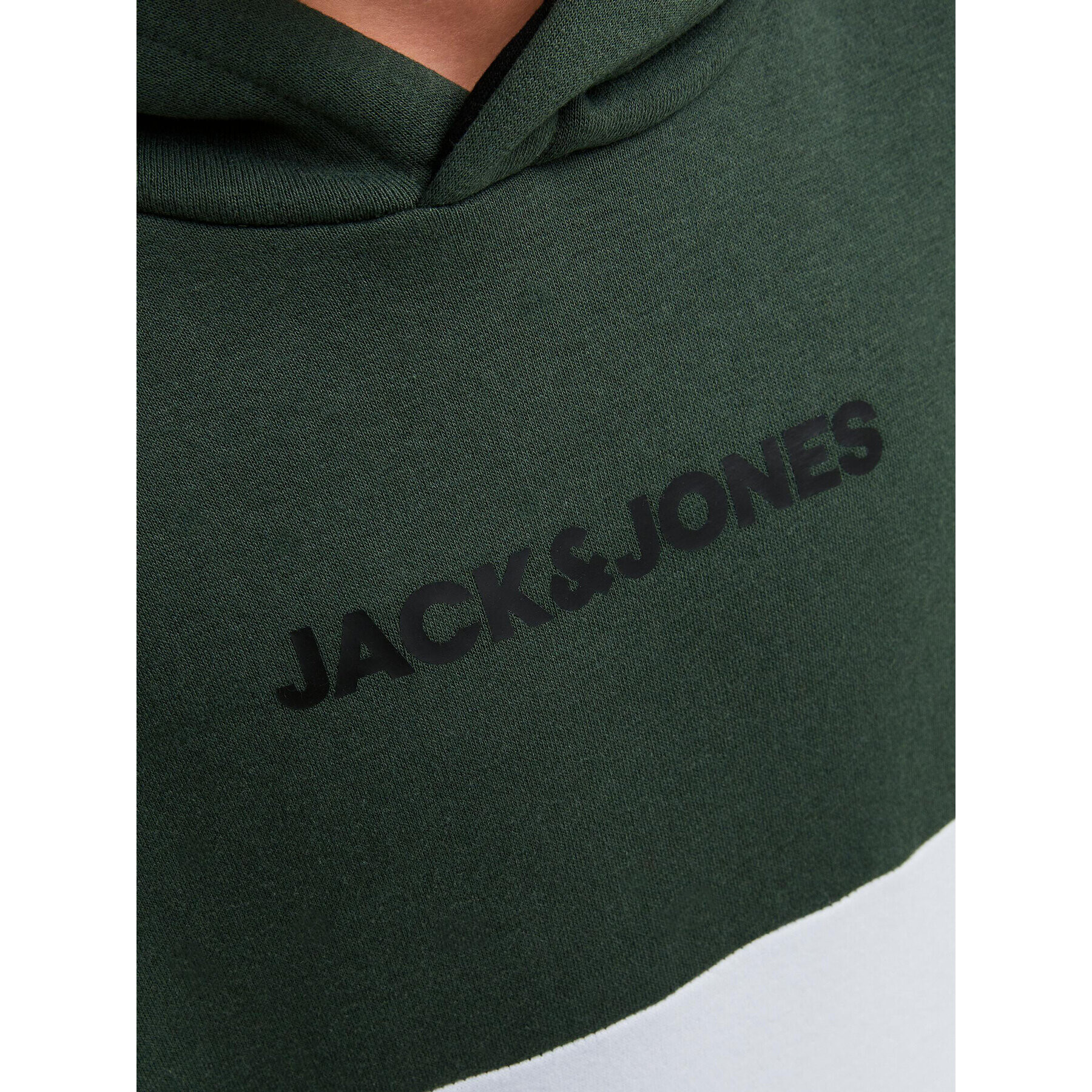 Jack&Jones Junior Mikina 12237402 Zelená Regular Fit - Pepit.cz