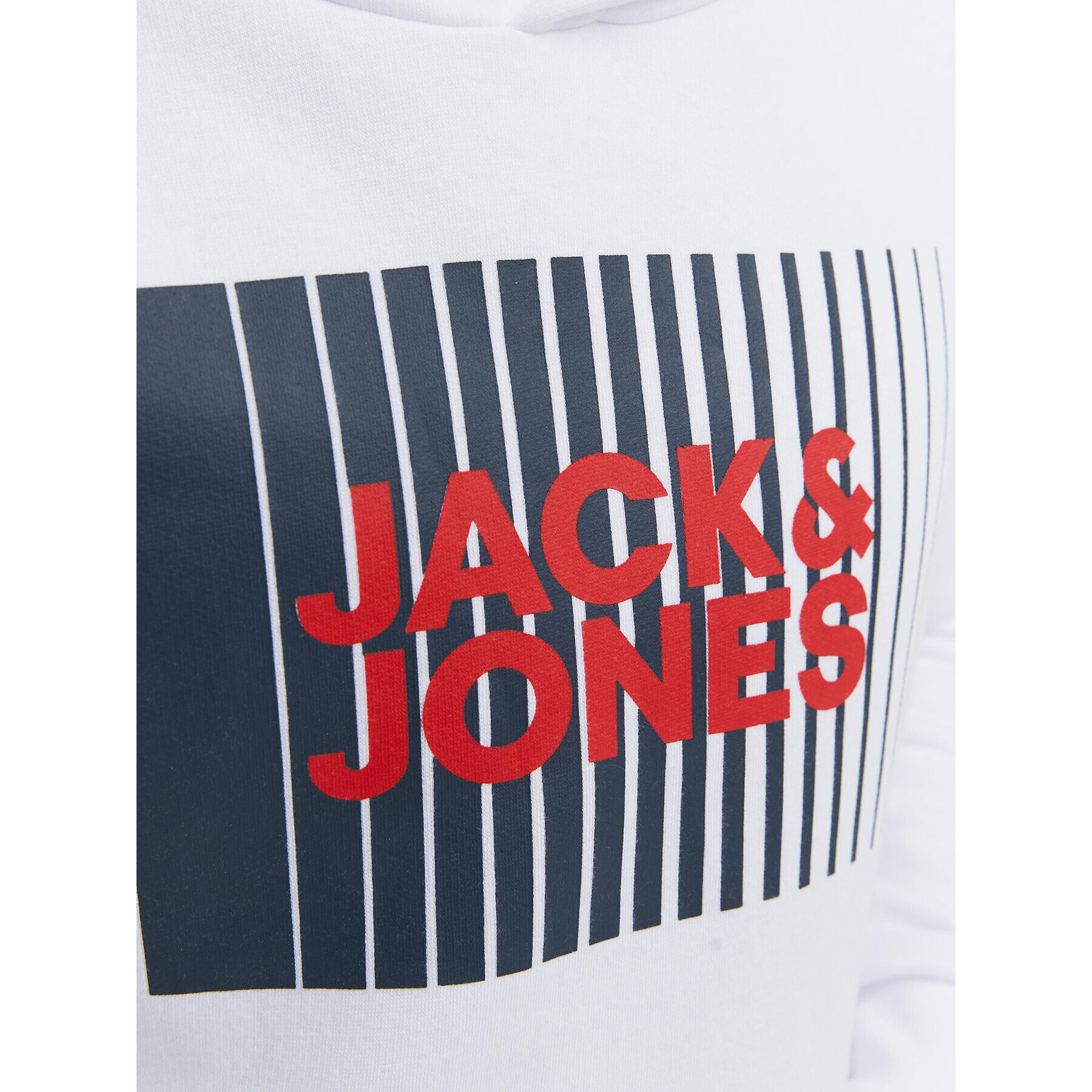 Jack&Jones Junior Mikina 12237459 Bílá Regular Fit - Pepit.cz