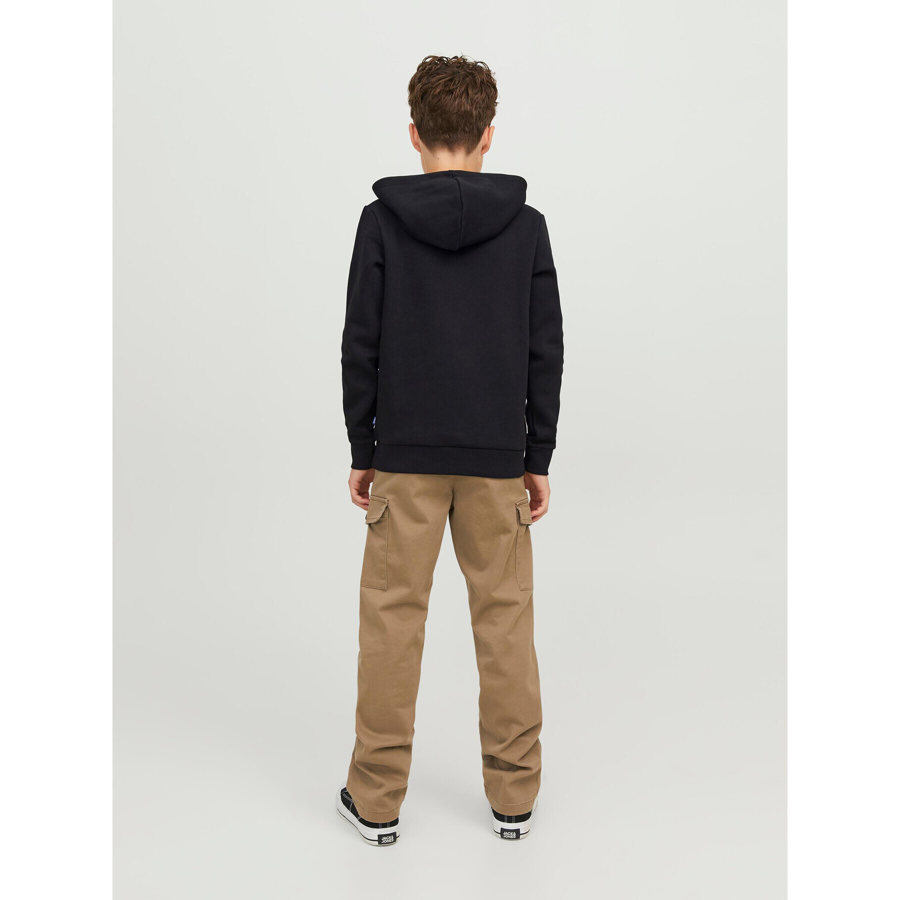 Jack&Jones Junior Mikina 12237459 Černá Regular Fit - Pepit.cz