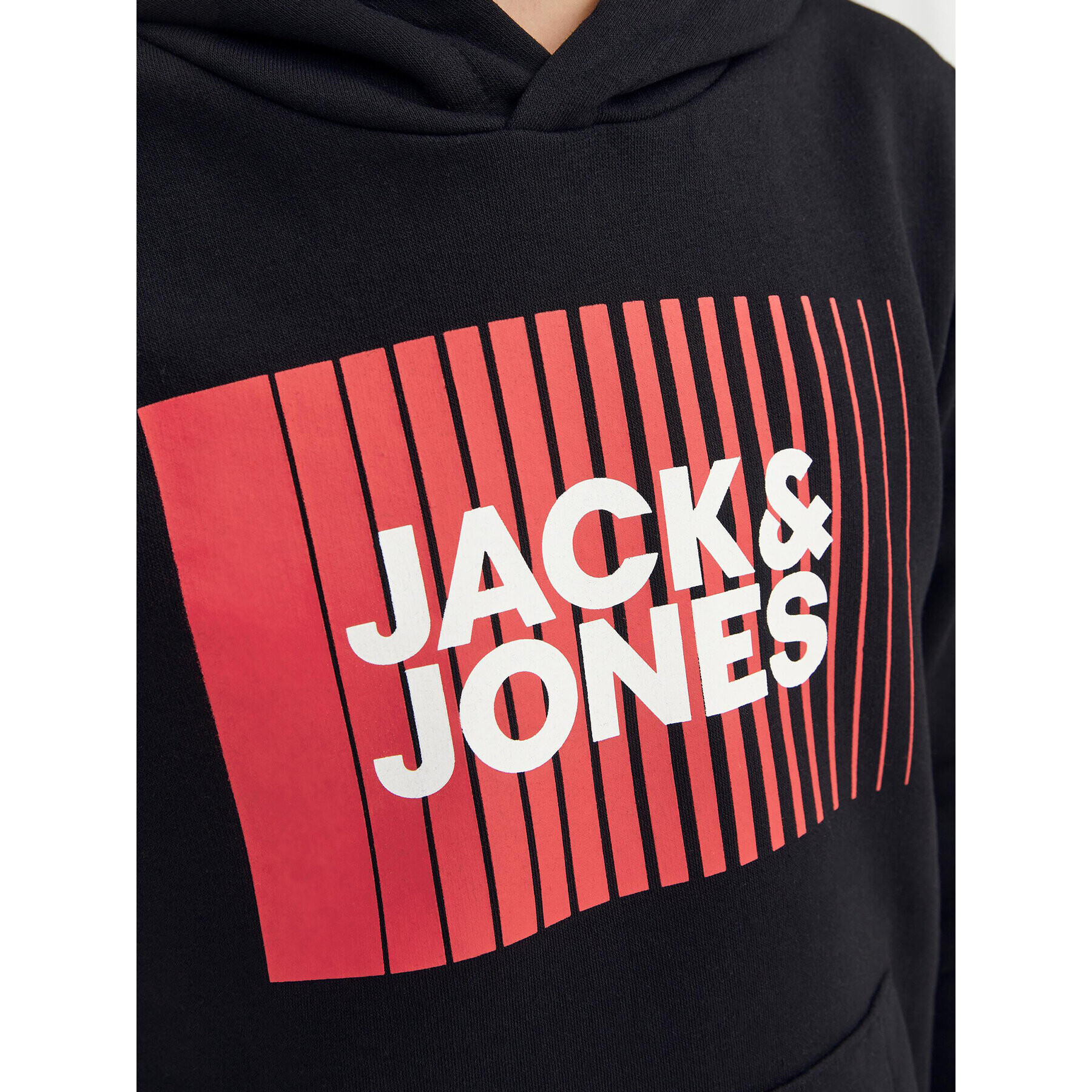 Jack&Jones Junior Mikina 12237459 Černá Regular Fit - Pepit.cz