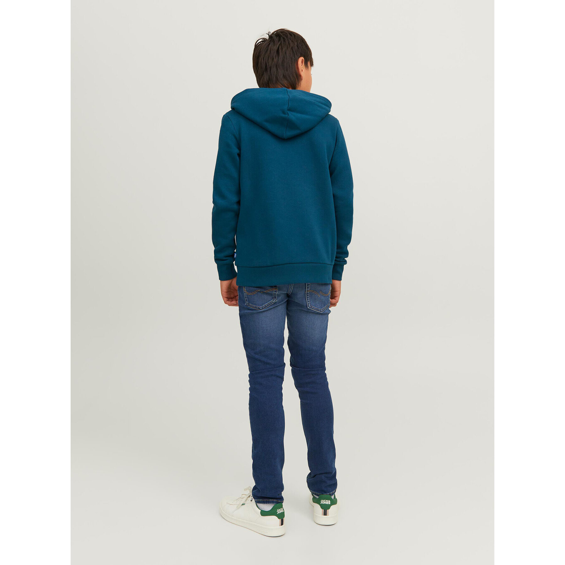 Jack&Jones Junior Mikina 12237459 Modrá Regular Fit - Pepit.cz