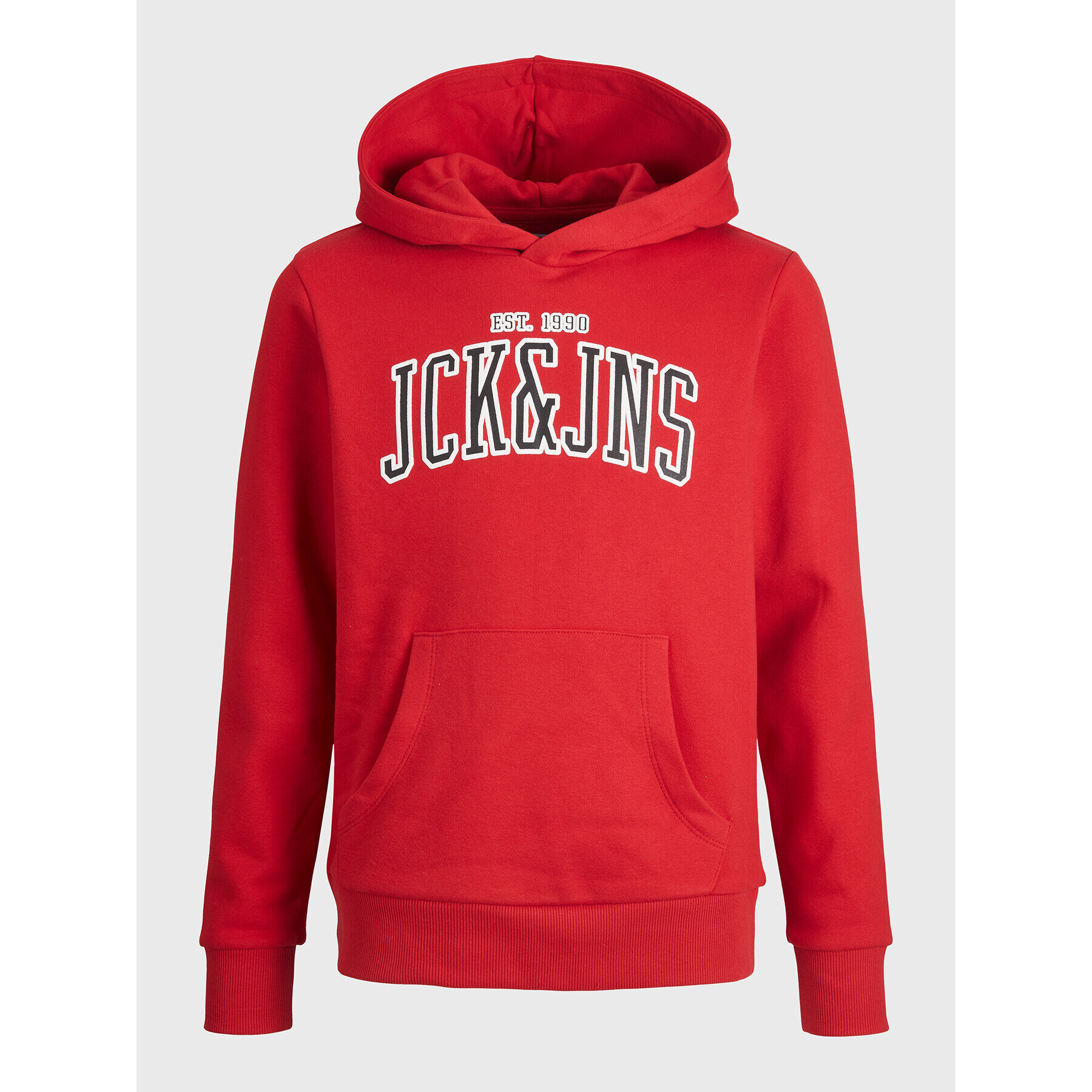 Jack&Jones Junior Mikina Cemb 12213292 Červená Regular Fit - Pepit.cz