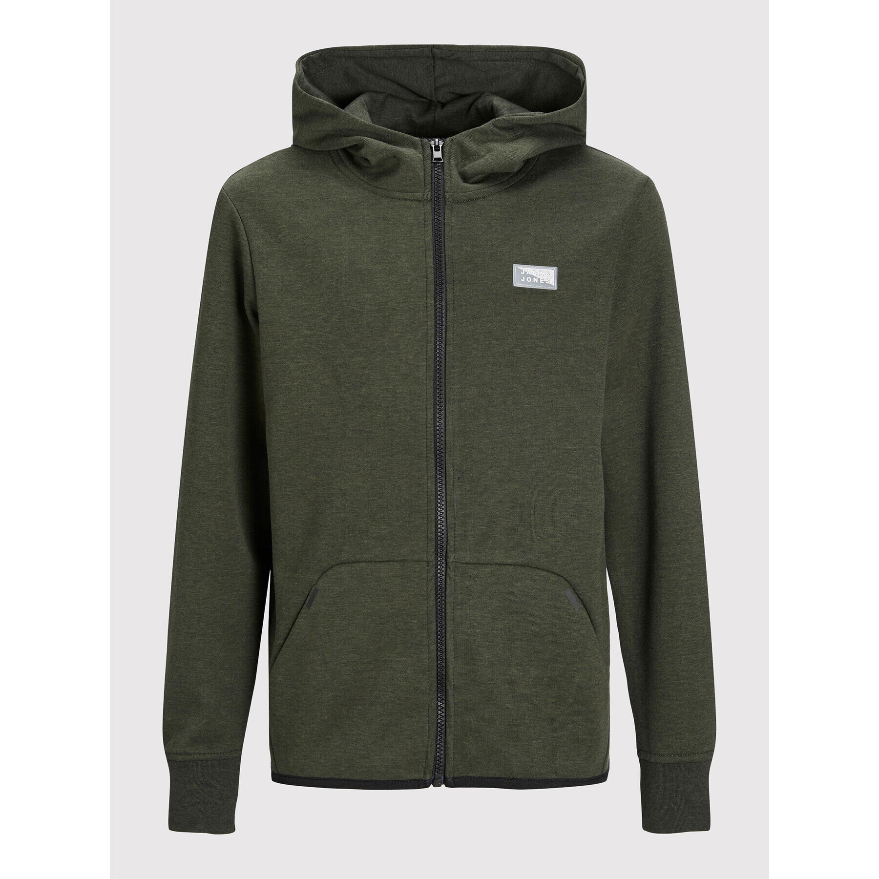 Jack&Jones Junior Mikina Coair 12192600 Zelená Regular Fit - Pepit.cz