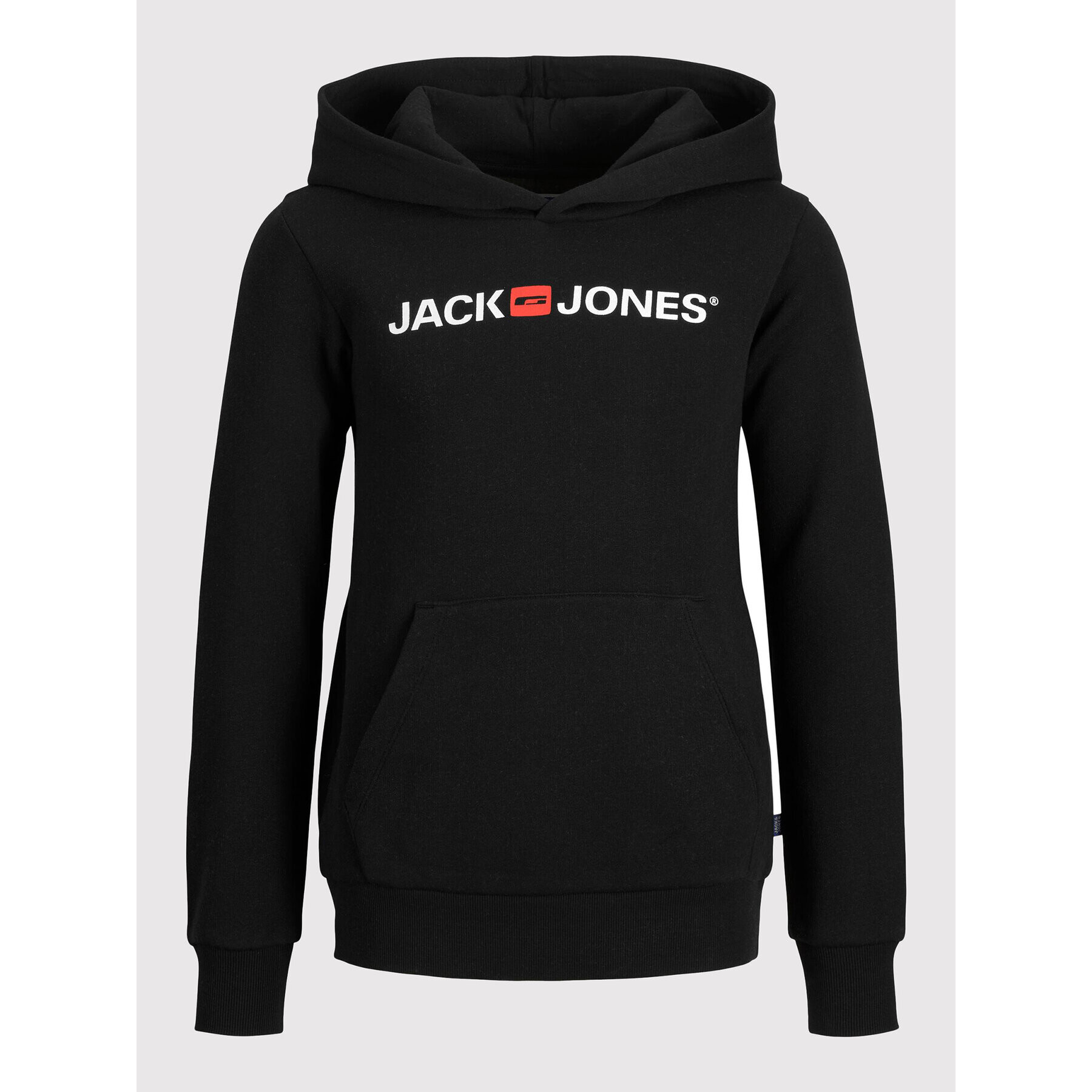 Jack&Jones Junior Mikina Corp 12212186 Černá Regular Fit - Pepit.cz