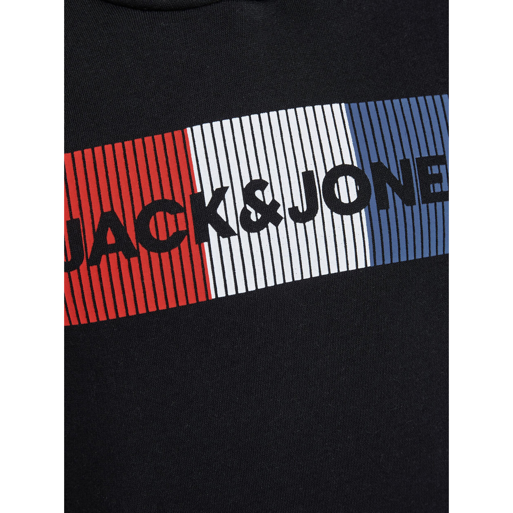 Jack&Jones Junior Mikina Corp Logo 12152841 Černá Regular Fit - Pepit.cz