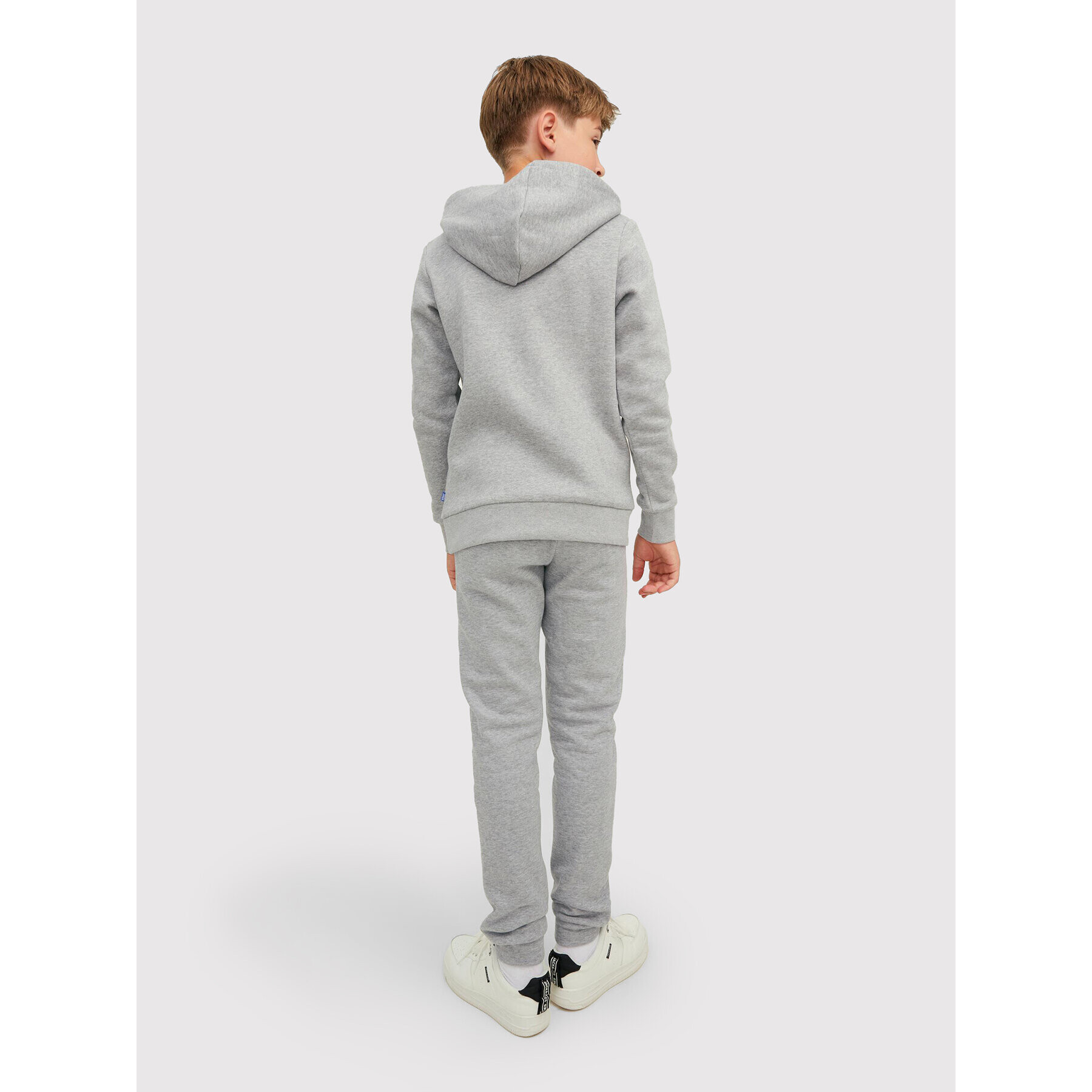 Jack&Jones Junior Mikina Corp Old Logo 12212186 Šedá Regular Fit - Pepit.cz