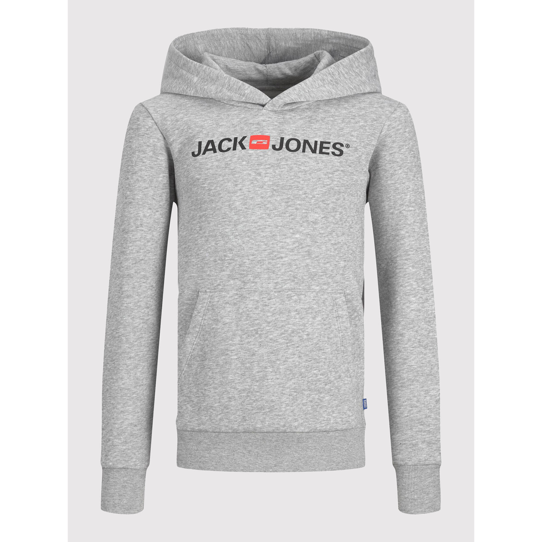 Jack&Jones Junior Mikina Corp Old Logo 12212186 Šedá Regular Fit - Pepit.cz