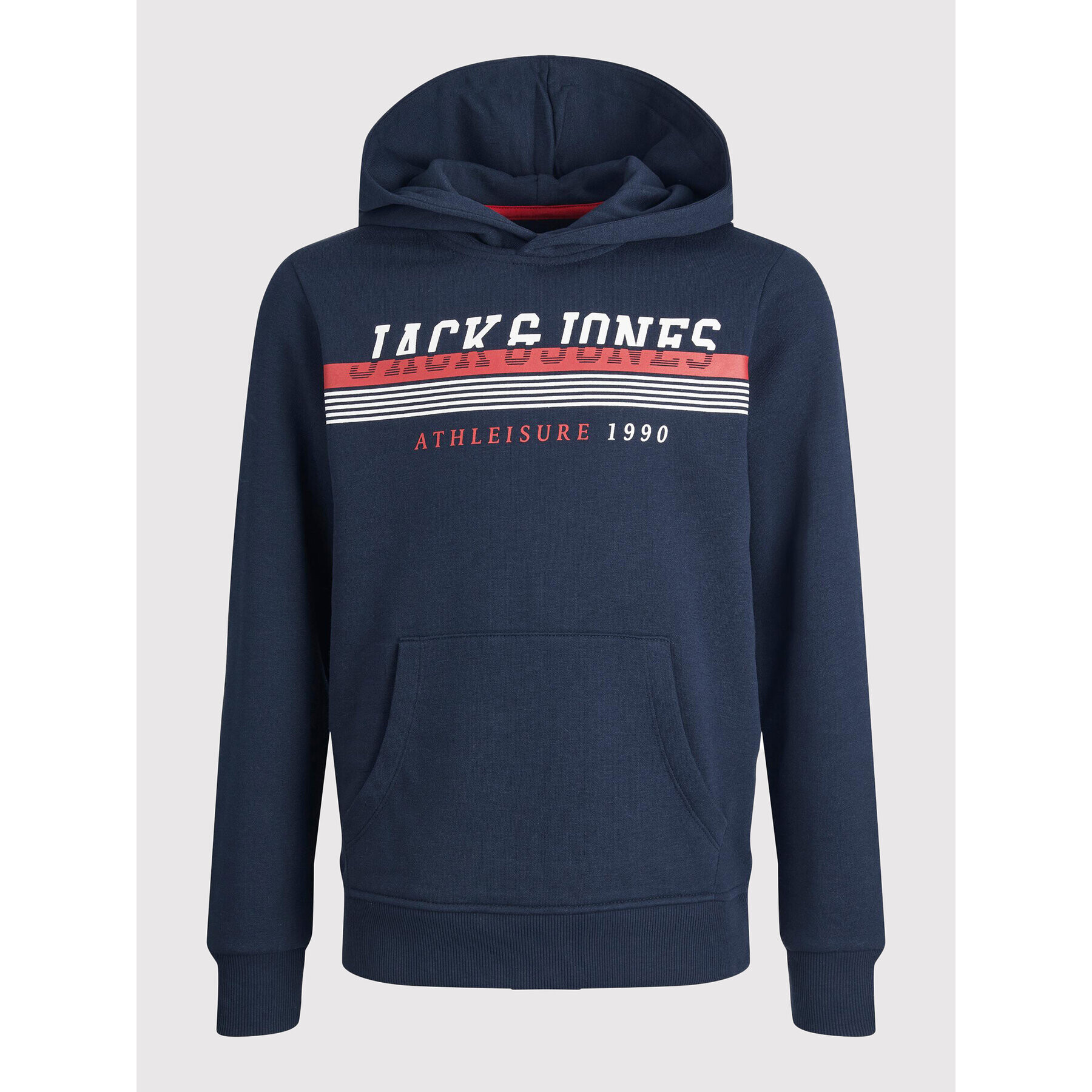 Jack&Jones Junior Mikina Jiron 12213277 Tmavomodrá Regular Fit - Pepit.cz