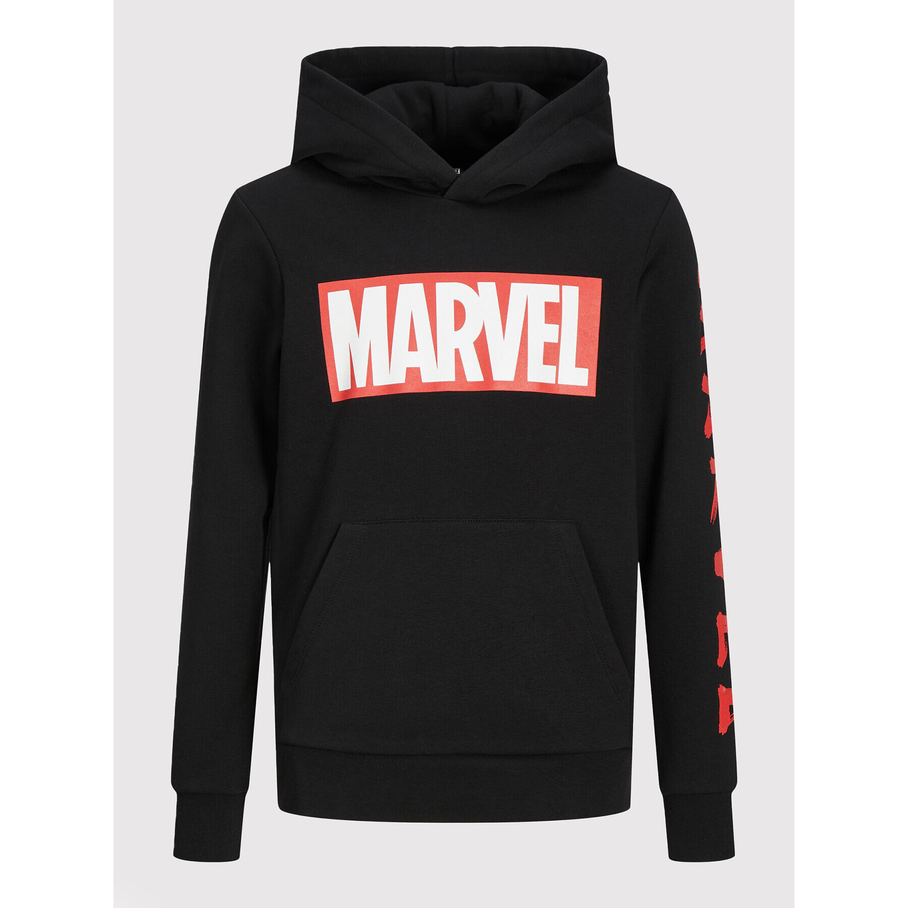 Jack&Jones Junior Mikina MARVEL 12217804 Černá Loose Fit - Pepit.cz