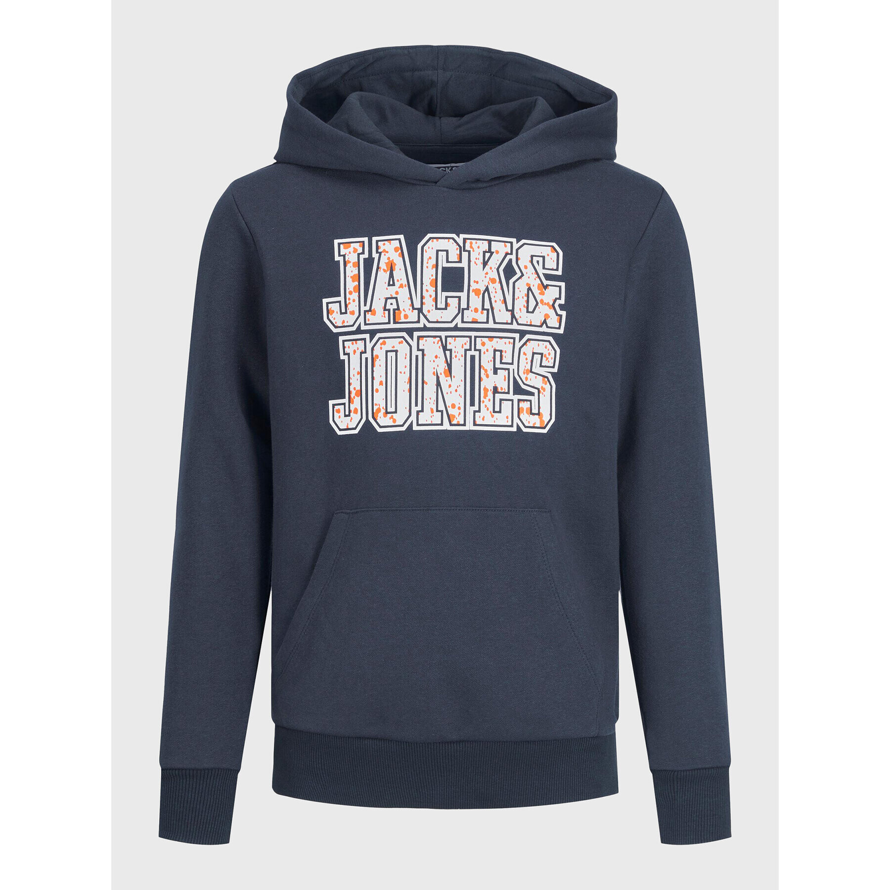 Jack&Jones Junior Mikina Neon 12213374 Tmavomodrá Regular Fit - Pepit.cz