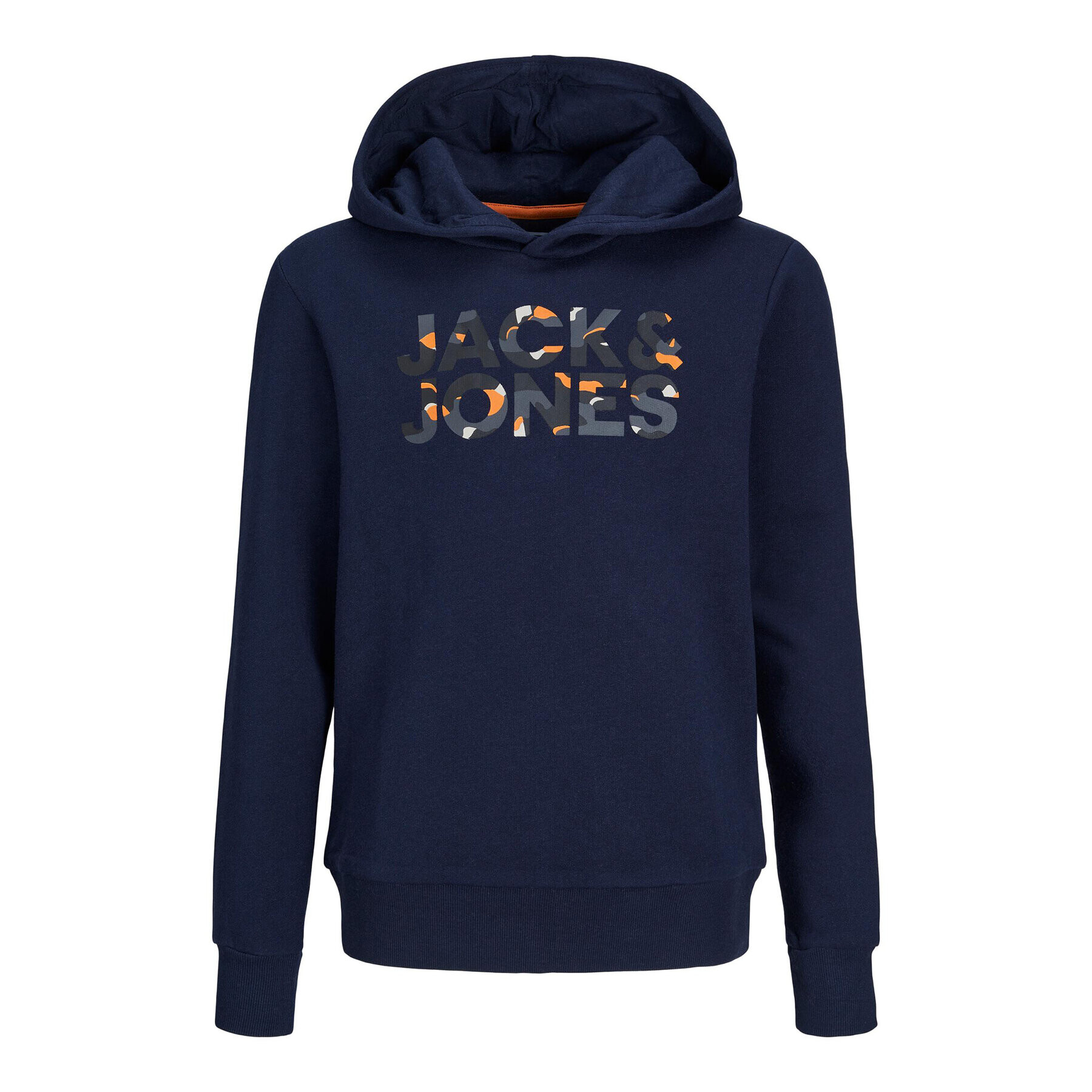 Jack&Jones Junior Mikina Ramp 12213338 Tmavomodrá Regular Fit - Pepit.cz